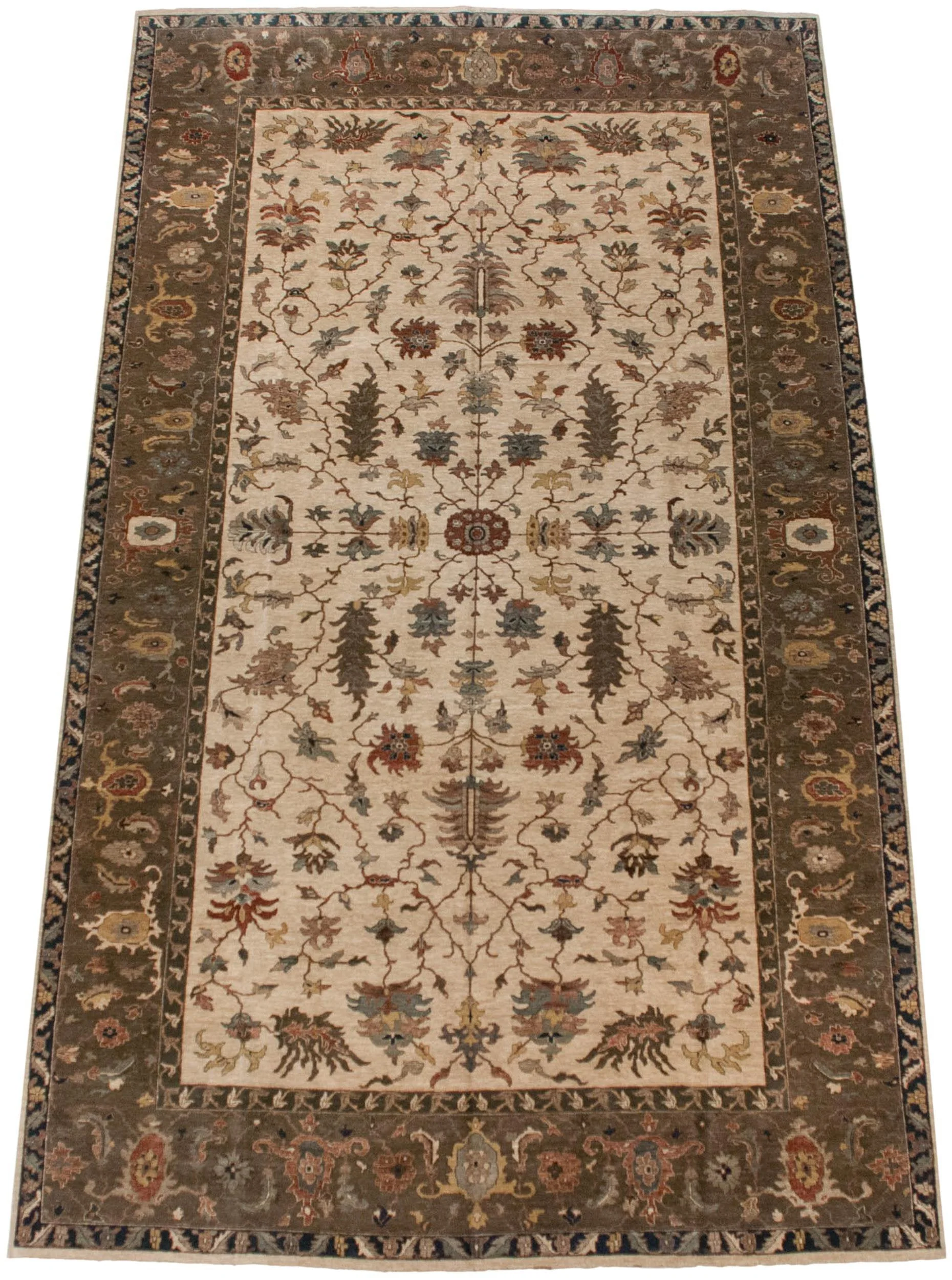 12x20 New Indian Serapi Design Carpet - Image 5