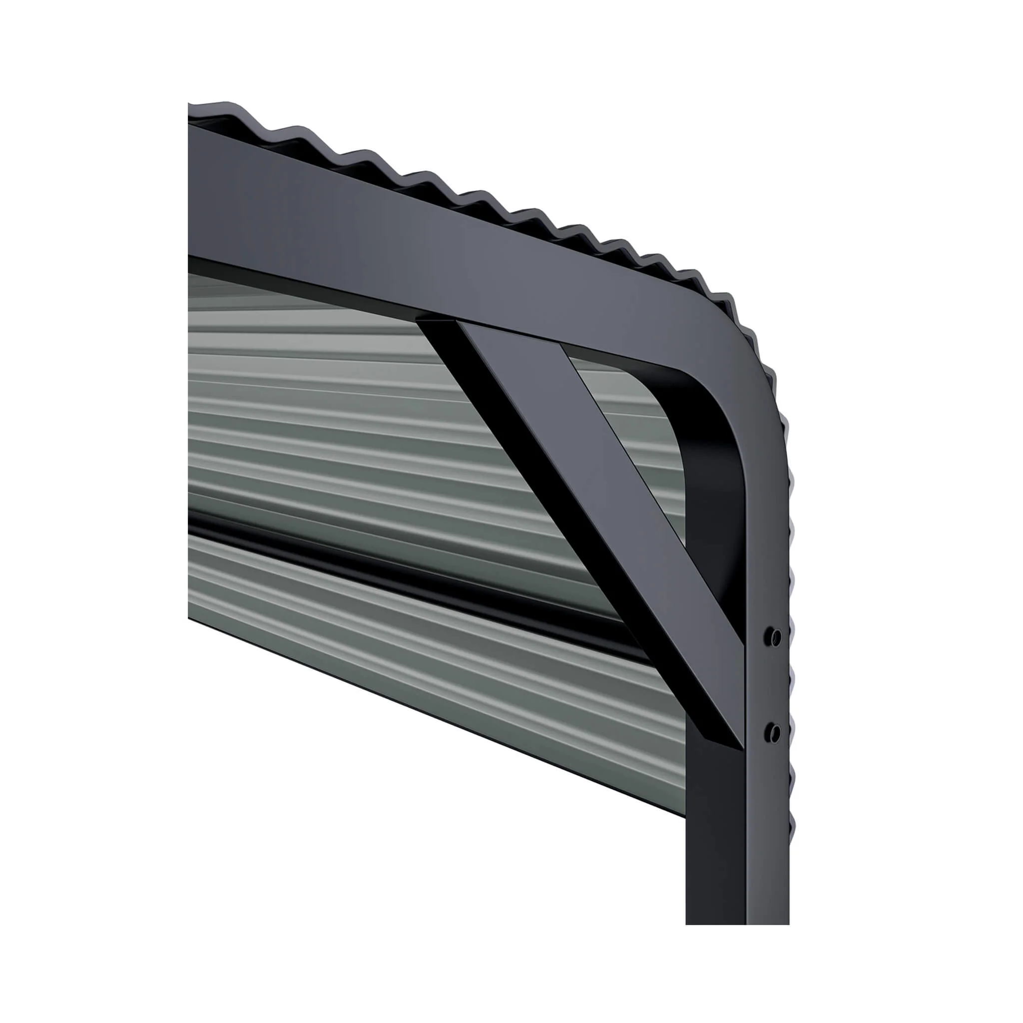 [12X20FT] Alora Heavy-Duty All-Weather Metal Carport With Reinforced Support Base (SAK97381) - Image 5