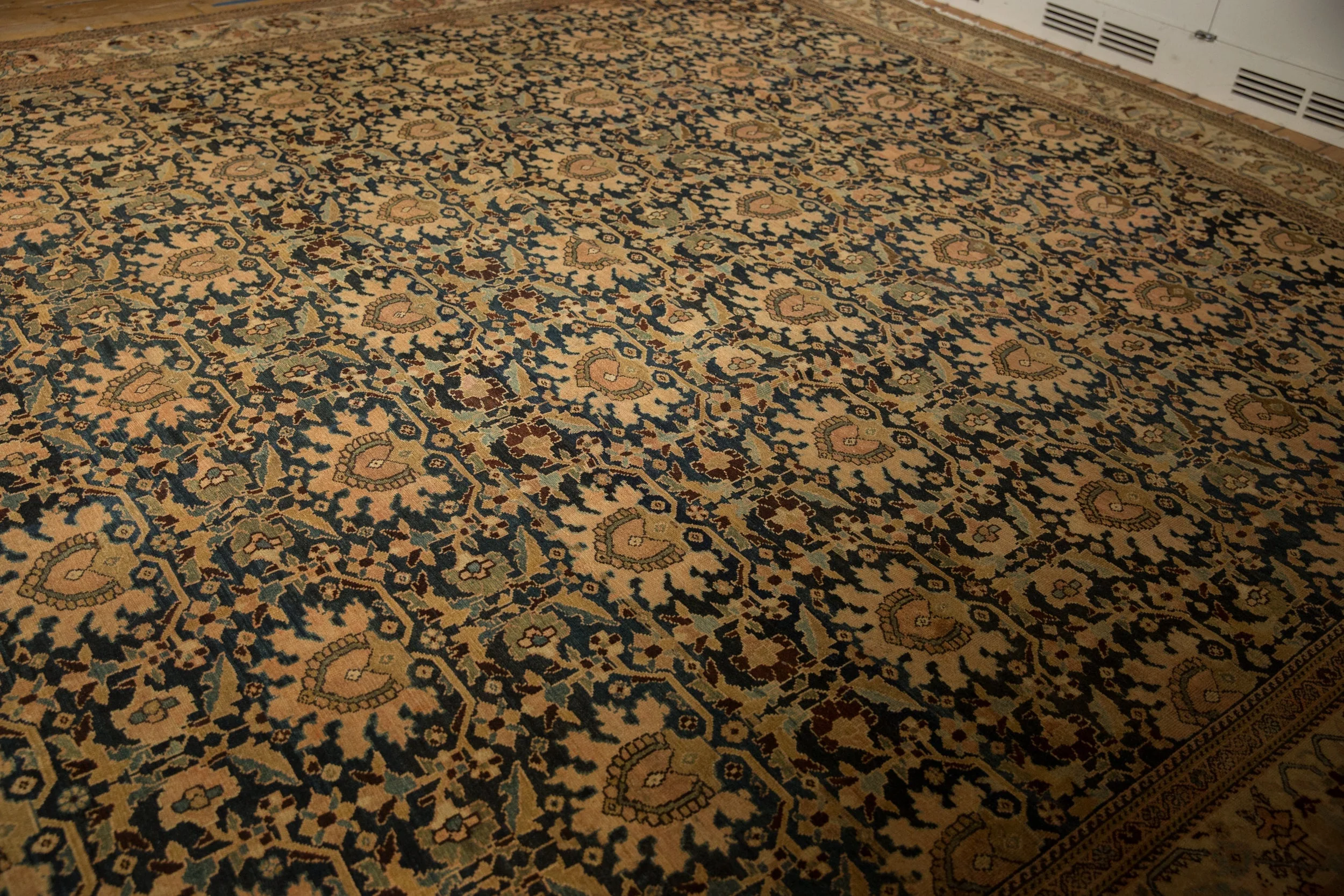 12x23.5 Antique Tea Washed Malayer Carpet - Image 5