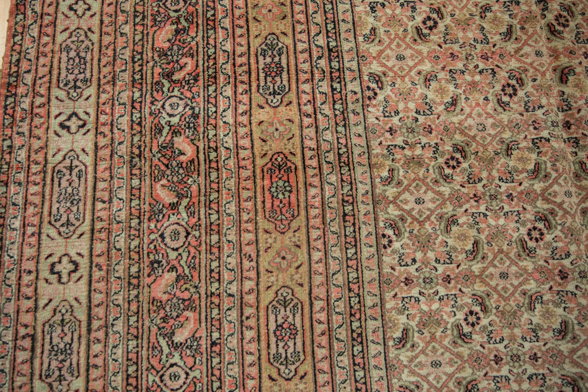13x15.5 Antique Doroksh Carpet - Image 11