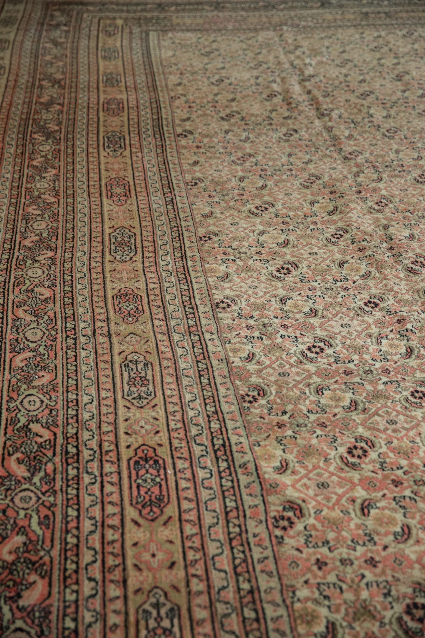 13x15.5 Antique Doroksh Carpet - Image 4