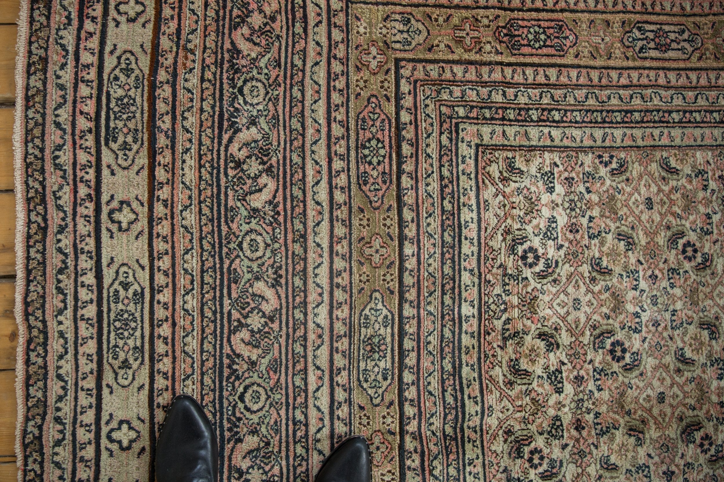 13x15.5 Antique Doroksh Carpet - Image 7