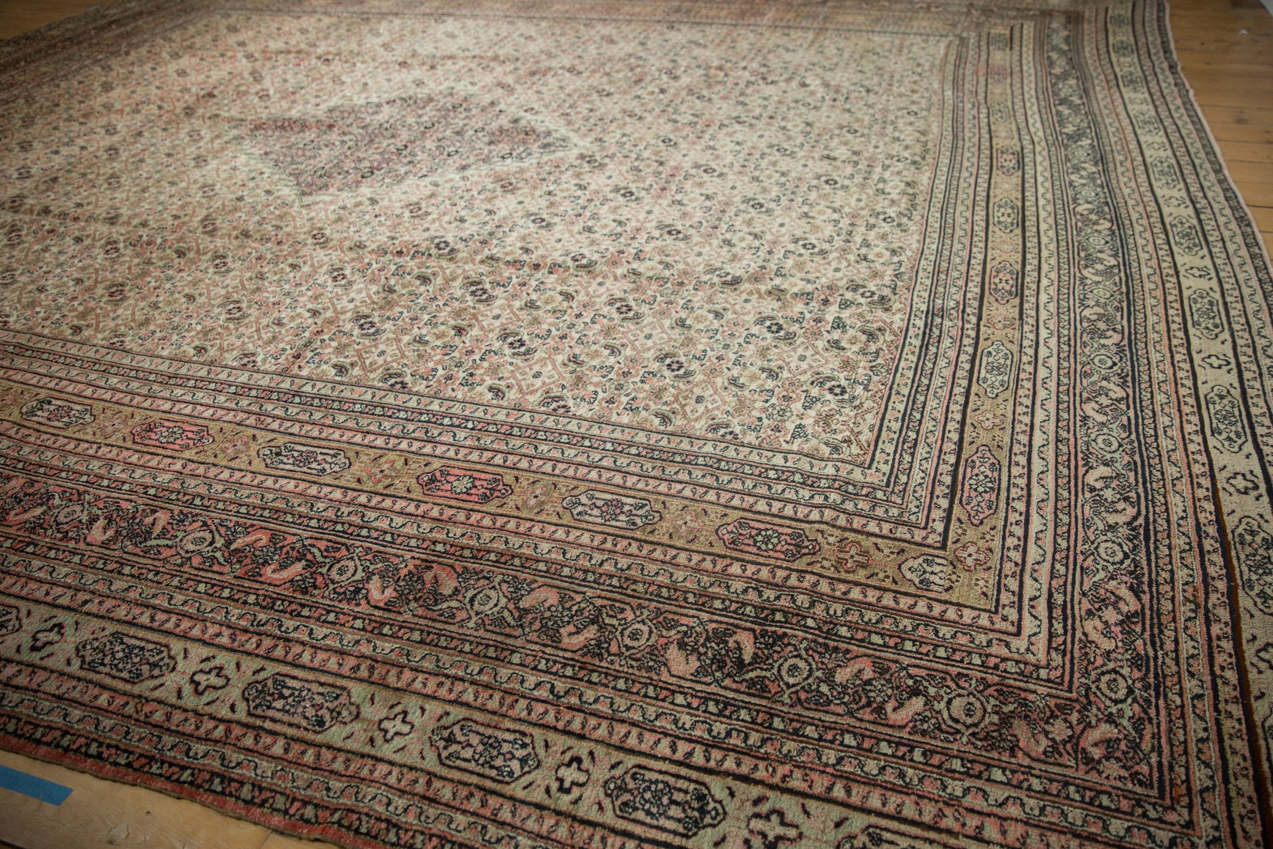13x15.5 Antique Doroksh Carpet - Image 8
