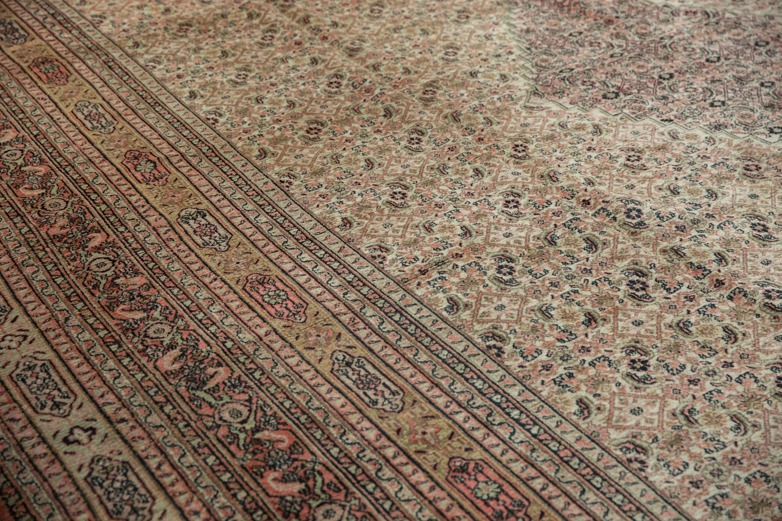 13x15.5 Antique Doroksh Carpet - Image 9