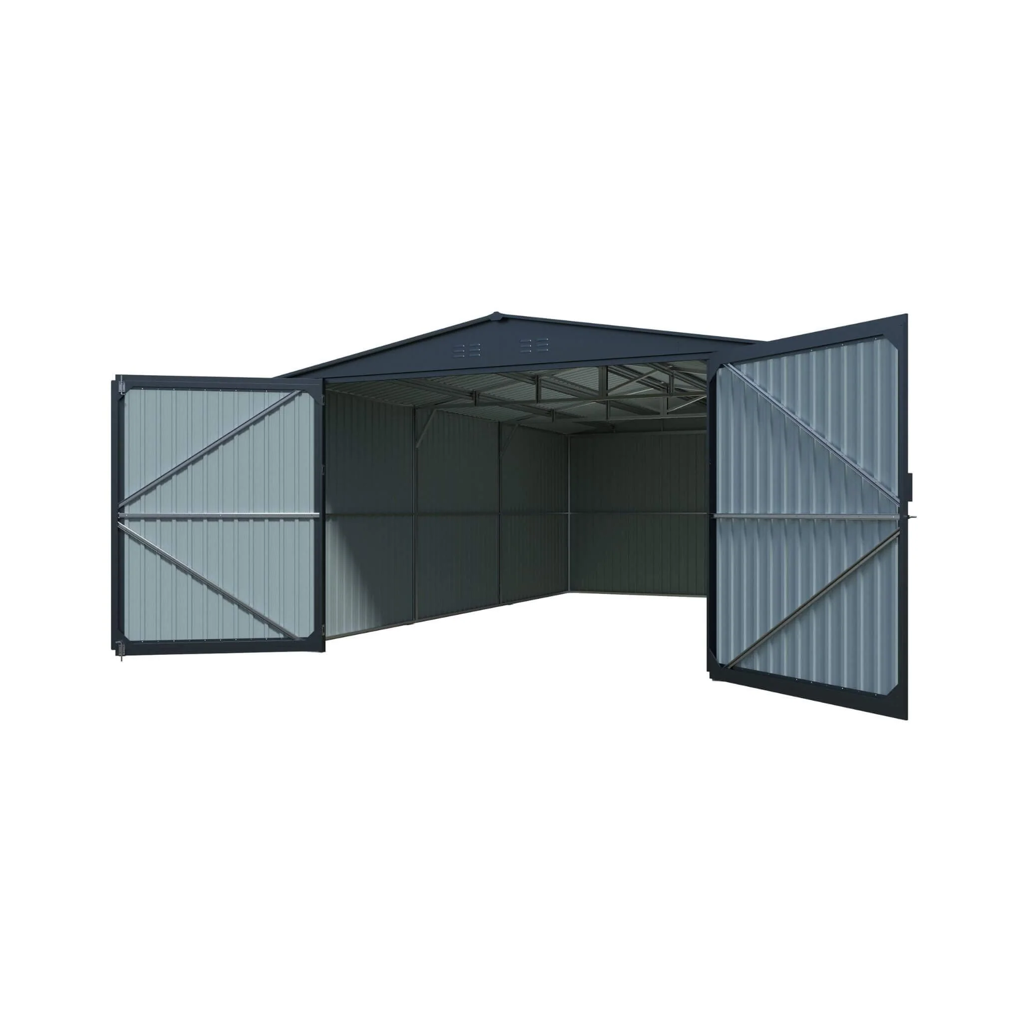 [13X20FT] Alora Extra-Large Premium Weather-Resistant Outdoor Multi-Purpose Utility Storage Shed (SAK84920) - Image 3
