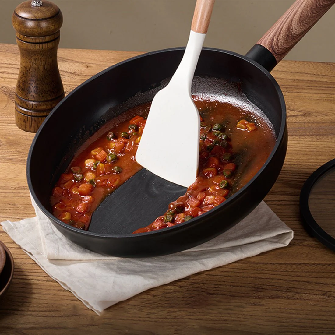 14 pc Healthy Ceramic Cookware Pots and Pans Set – Non-Toxic - Image 2