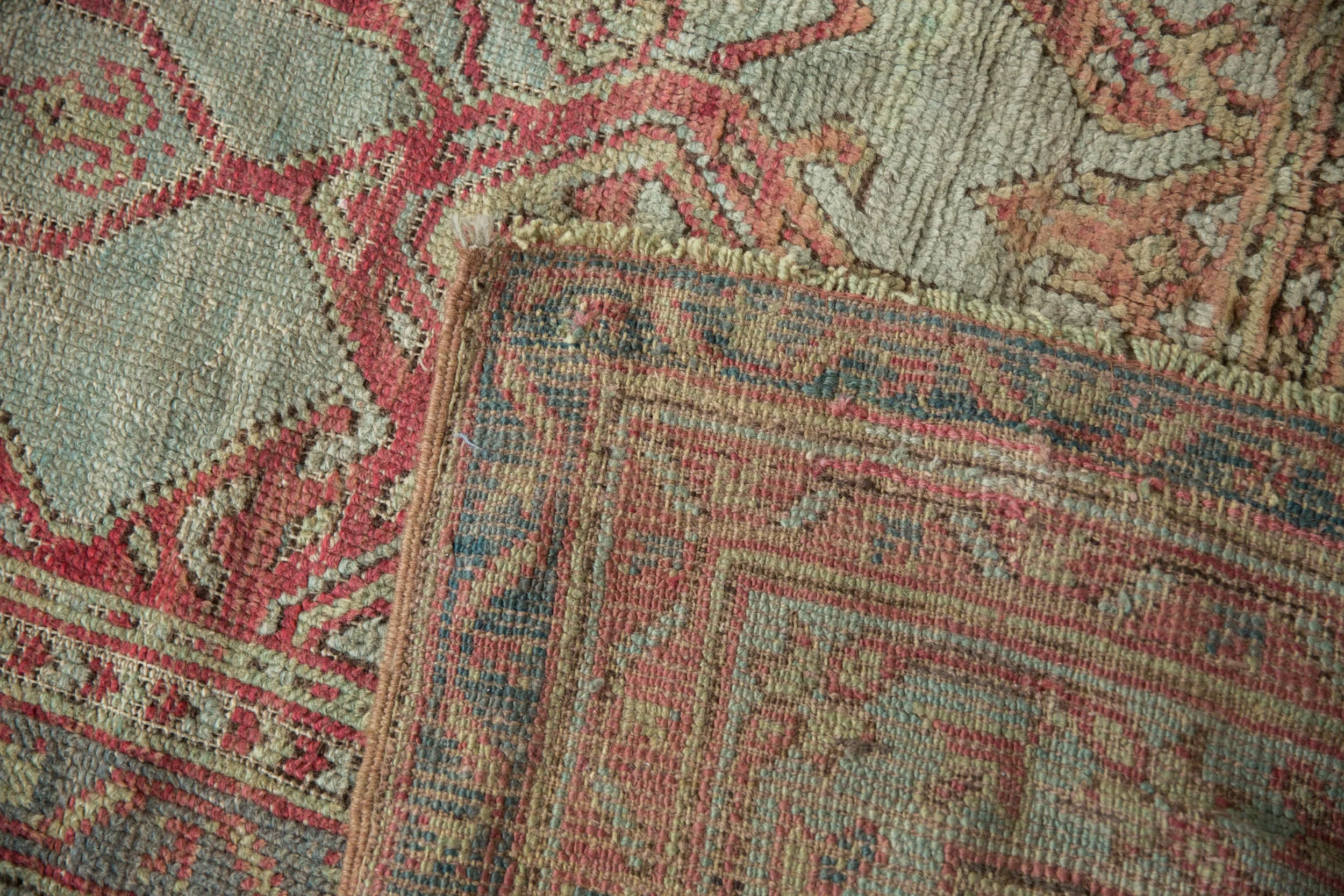 14x17 Vintage Oushak Carpet - Image 15