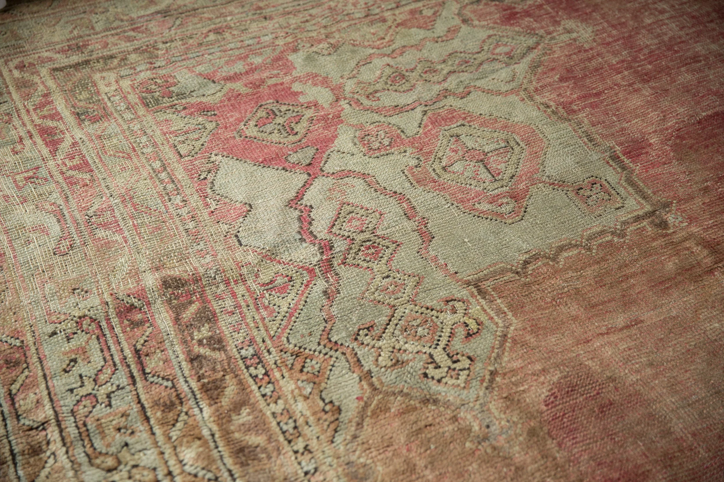 14x17 Vintage Oushak Carpet - Image 7