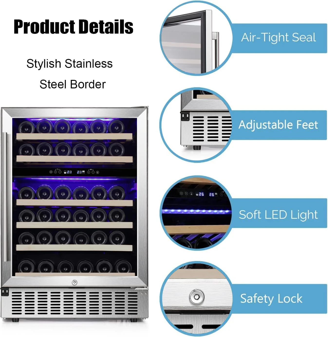 15 Inch Beverage Refrigerator W5185B - Image 12