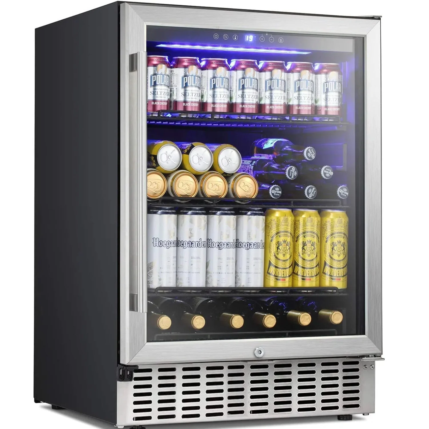 15 Inch Built-in Mini Fridge Beverage Refrigerator W5174C - Image 16