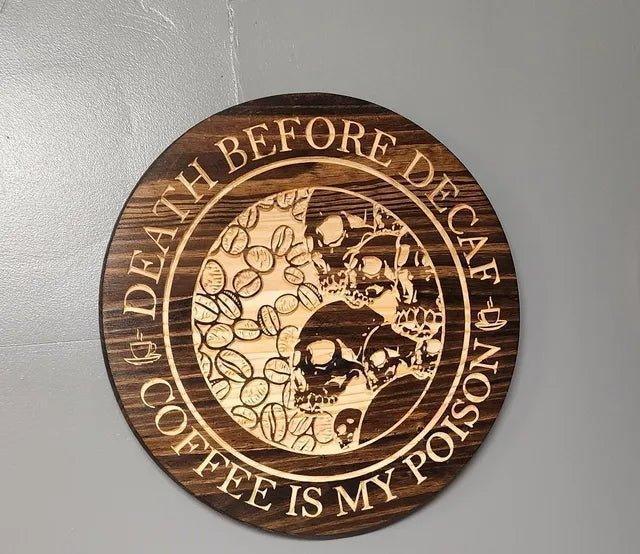 15 inch coffee sign - Image 2
