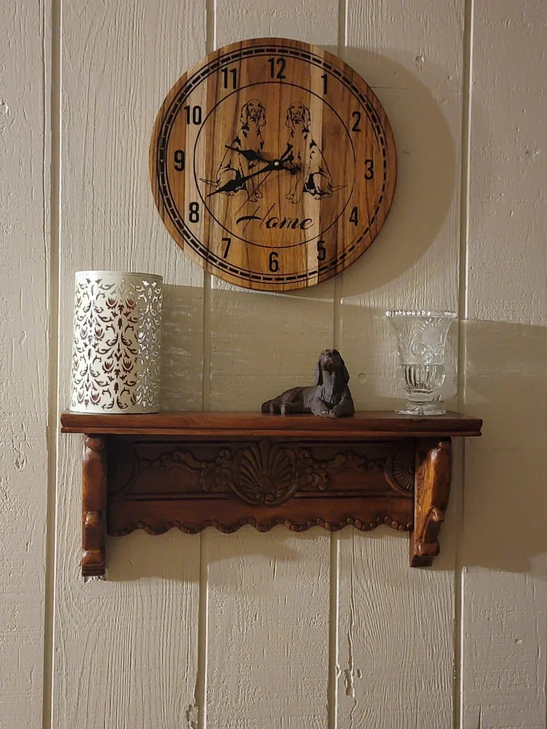 15-Inch Personalized Teak Wall Clock – Custom Luxury Timepiece - Image 7