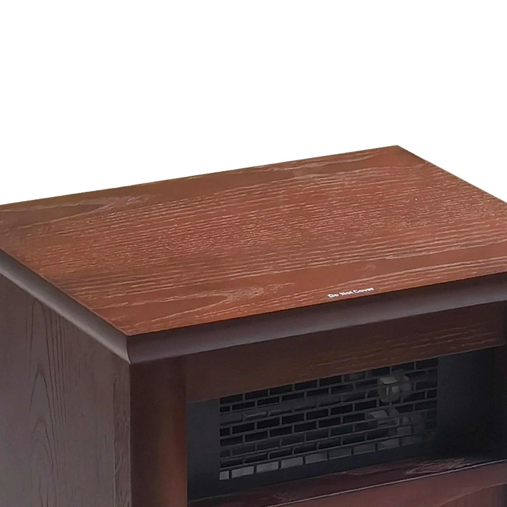 1500-Watt Electric Cabinet 4 Quartz Infrared Heater Wood with LED Digital Screen, Remote Control and Timer - Image 9