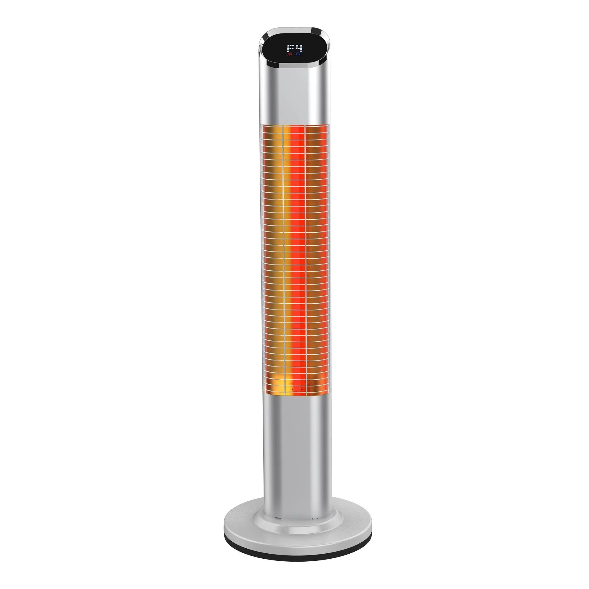 1500-Watt Electric Patio Heater Infrared Outdoor/Indoor Use with Remote Control, 24 Hour Timer - Image 4