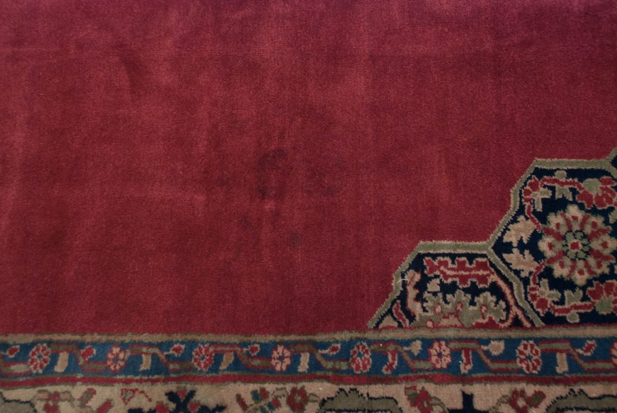 15x19.5 Vintage Oushak Carpet - Image 4