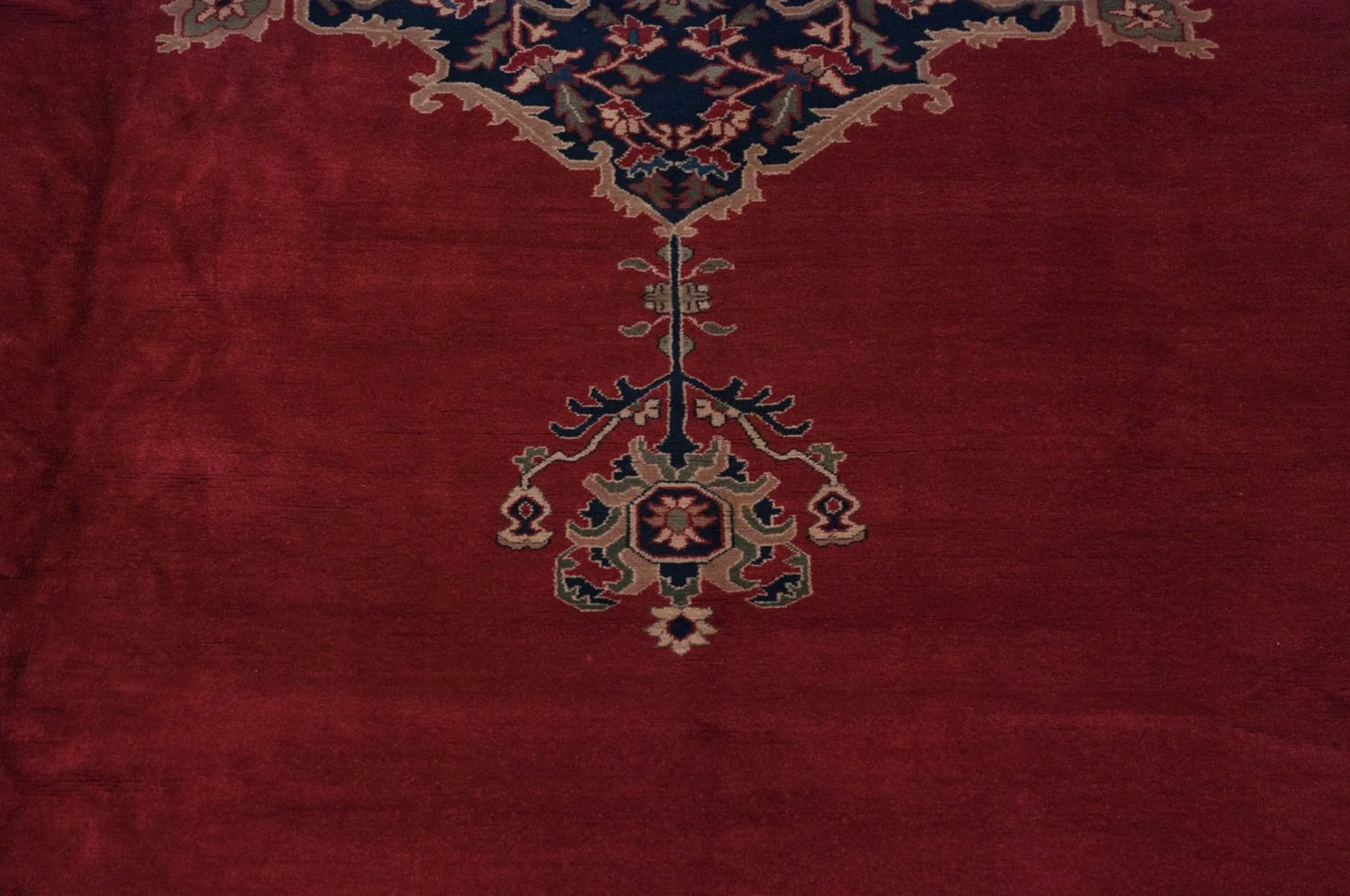 15x19.5 Vintage Oushak Carpet - Image 5
