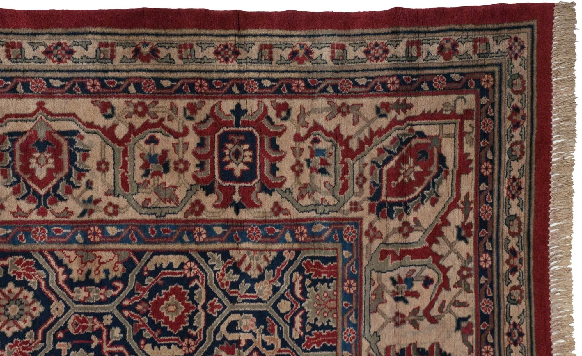 15x19.5 Vintage Oushak Carpet - Image 6