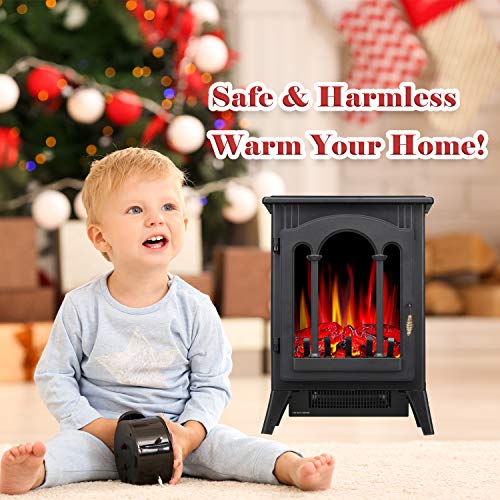 16 Inches Portable Electric Fireplace Stove 5220 - Image 5