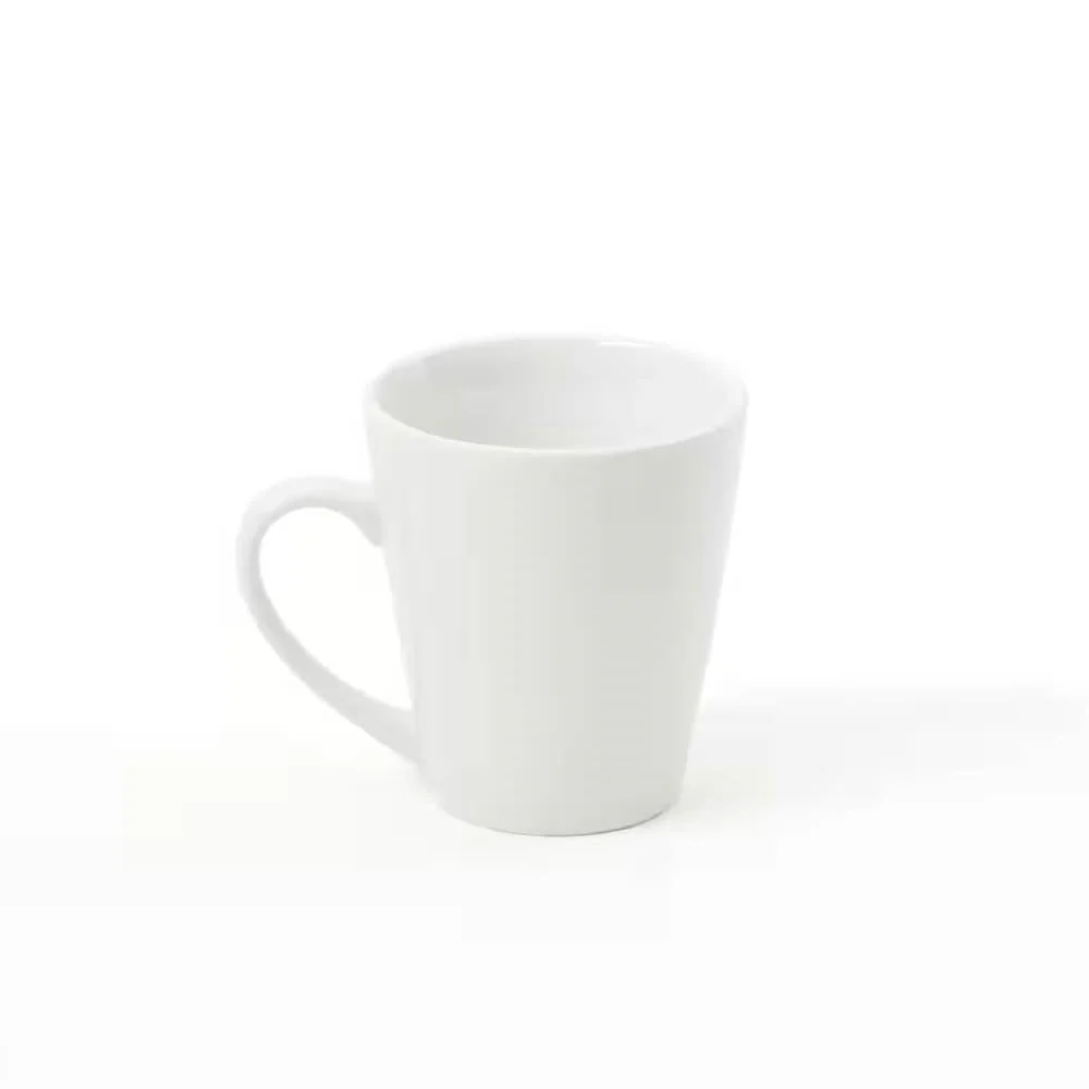 16-Piece White Ceramic Dinnerware Set w/ Bowls Plates and Mugs - Service for 4 - Image 5