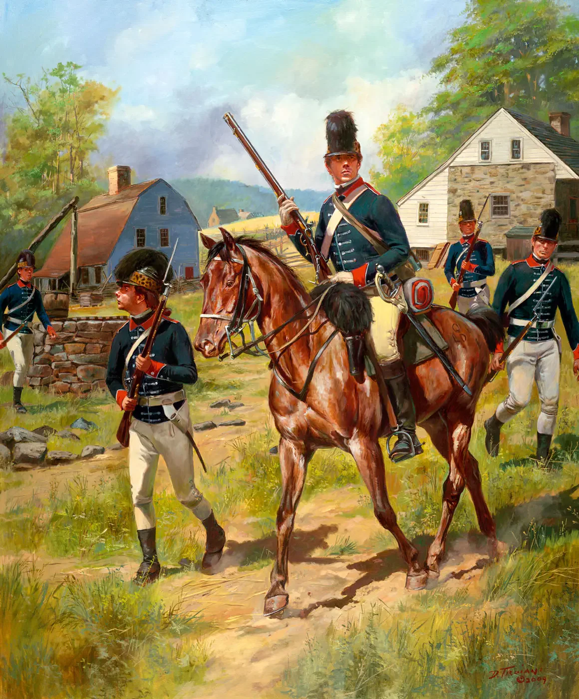 16th (Queen's) Light Dragoons, 1777-1778
