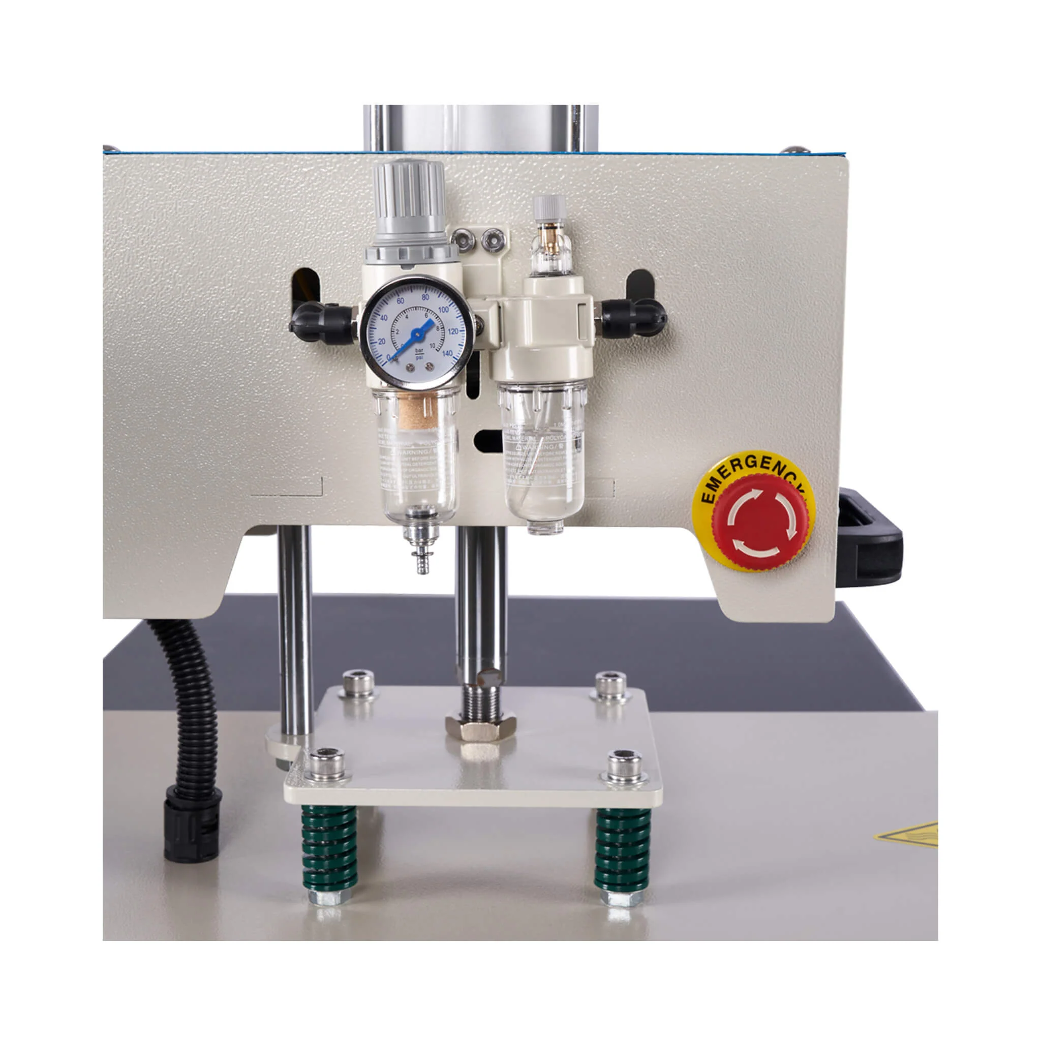 [16X24-Inch] Pneumatic Sliding Dual-Platen Hot Press Machine With Infrared Positioning And Air Compressor (SAK46729) - Image 13