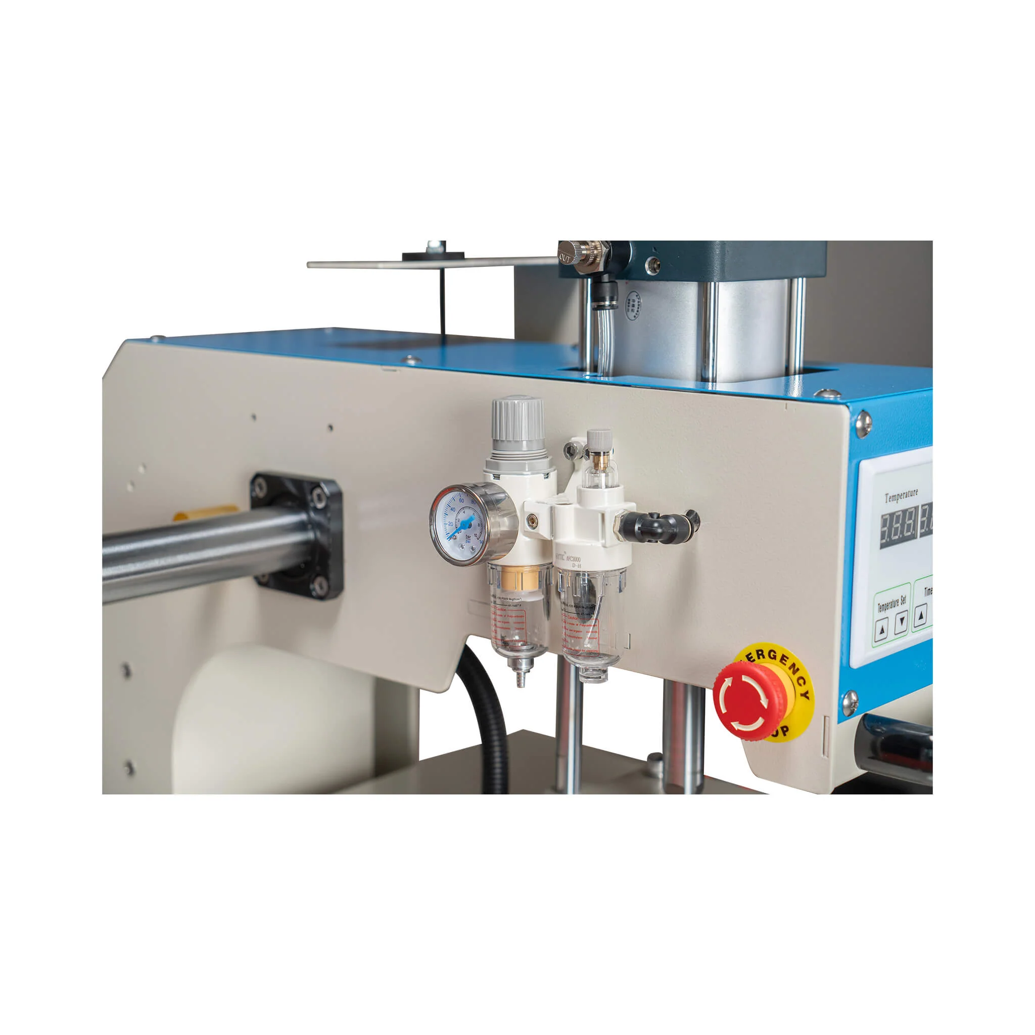 [16X24-Inch] Pneumatic Up Sliding Dual Platen Heat Press Machine With Infrared Positioning (SAK75382) - Image 8