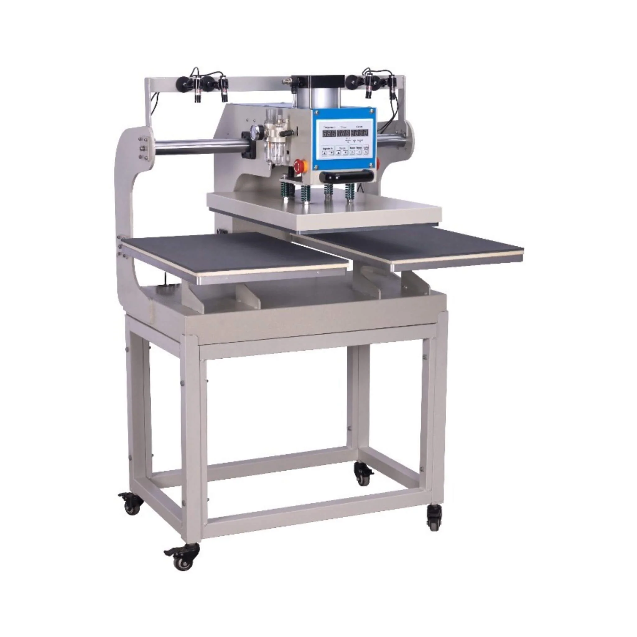 [16X24-Inch] Pneumatic Up Sliding Dual Platen Heat Press Machine With Infrared Positioning (SAK96724) - Image 3