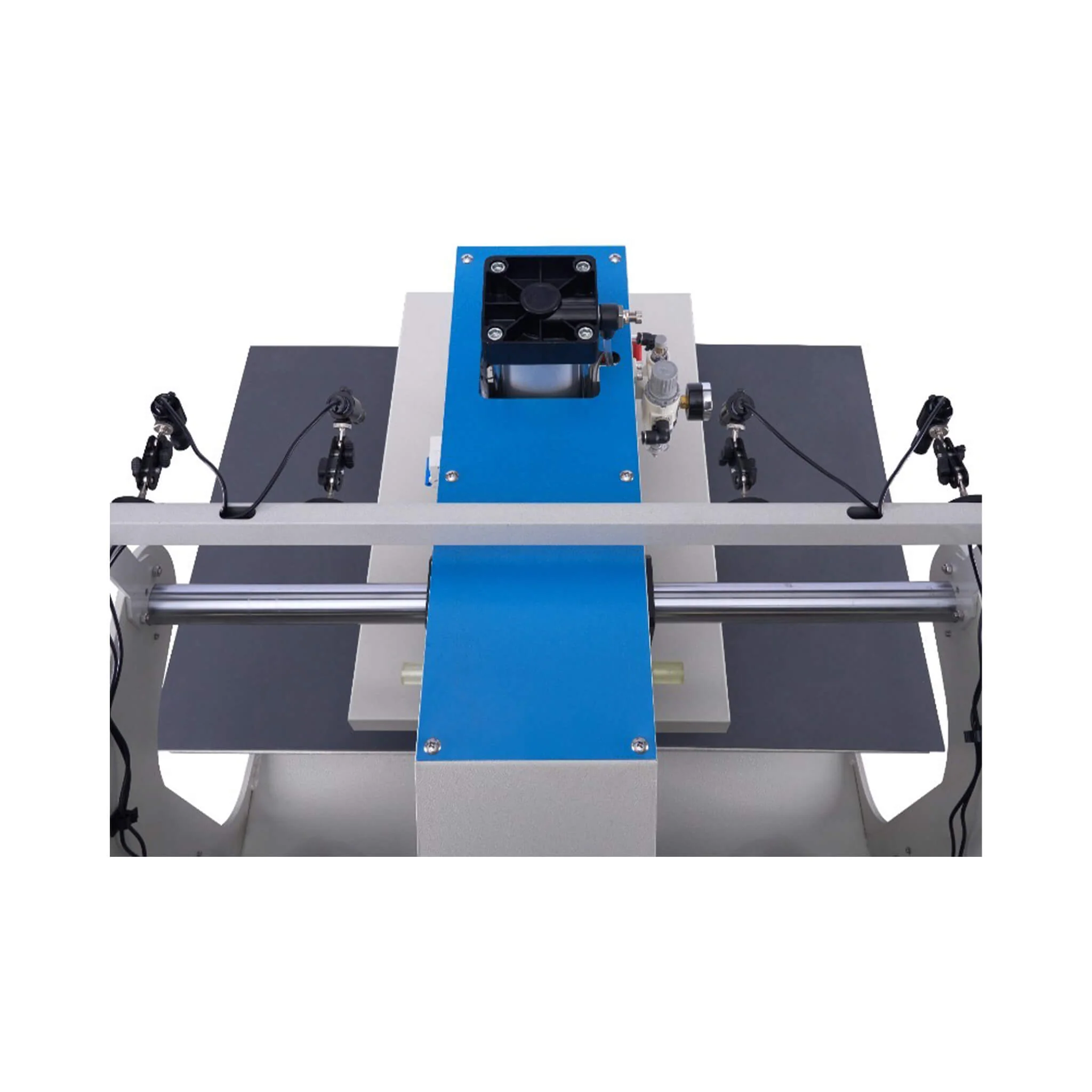 [16X24-Inch] Pneumatic Up Sliding Dual Platen Heat Press Machine With Infrared Positioning (SAK96724) - Image 4