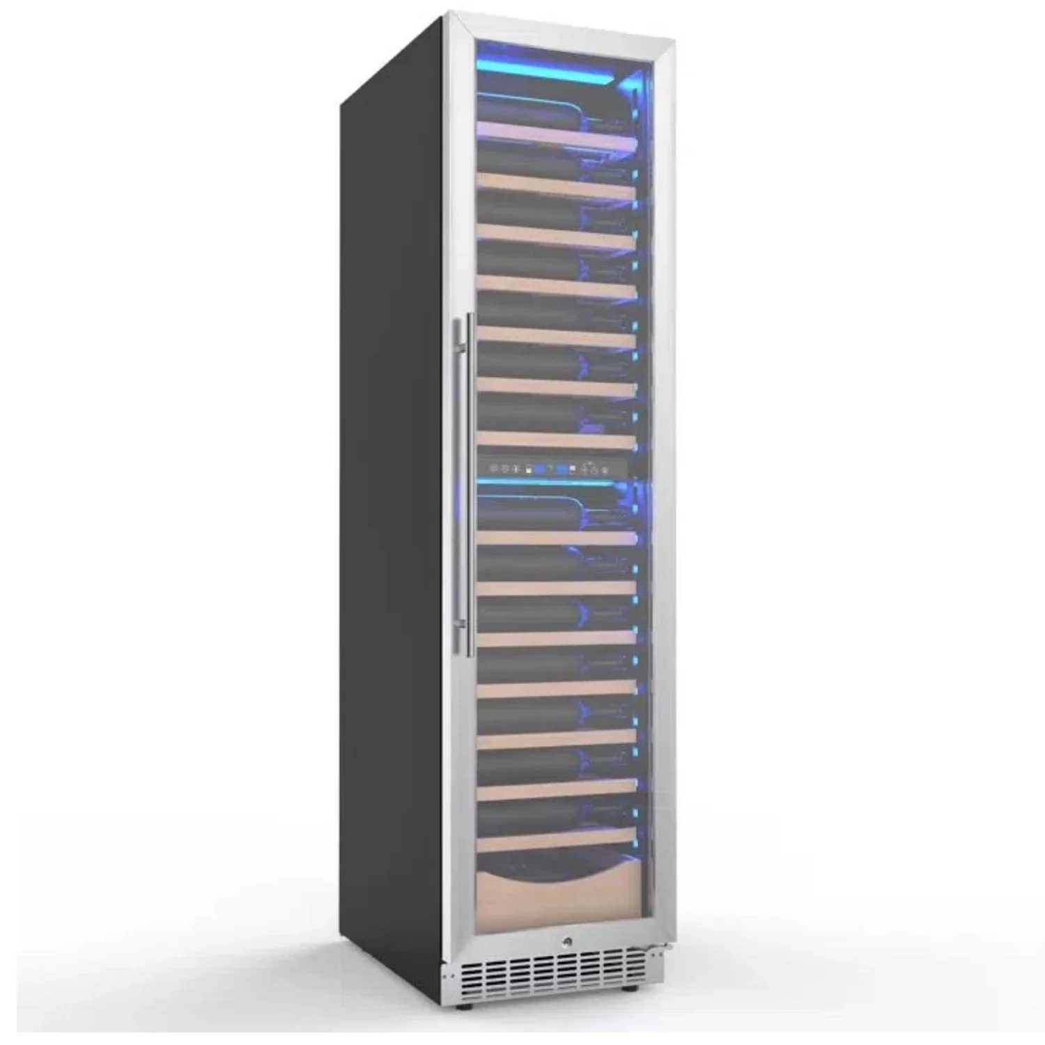 17.72" 111 Bottles Dual Zone Built-in/Freestanding Wine Refrigerator - Image 10