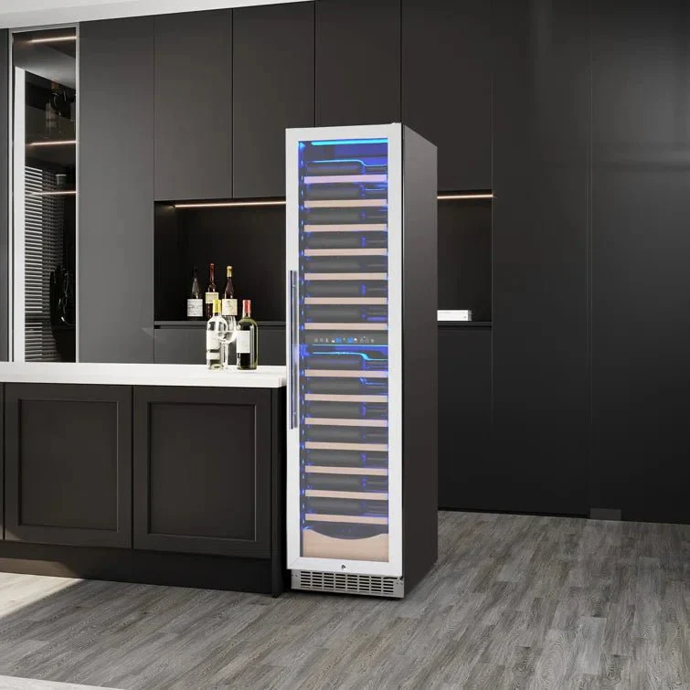 17.72" 111 Bottles Dual Zone Built-in/Freestanding Wine Refrigerator - Image 2