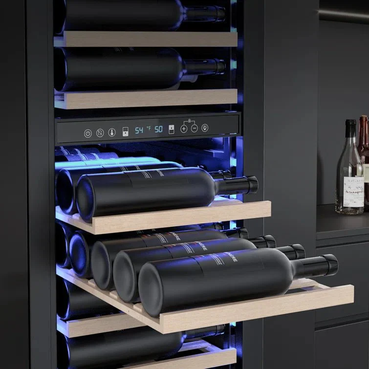 17.72" 111 Bottles Dual Zone Built-in/Freestanding Wine Refrigerator - Image 4