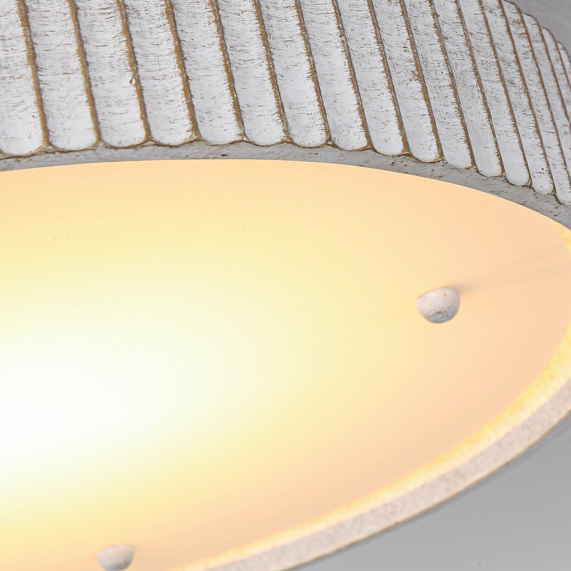 18 Inch White Modern Flush Mount LED Light - Image 8