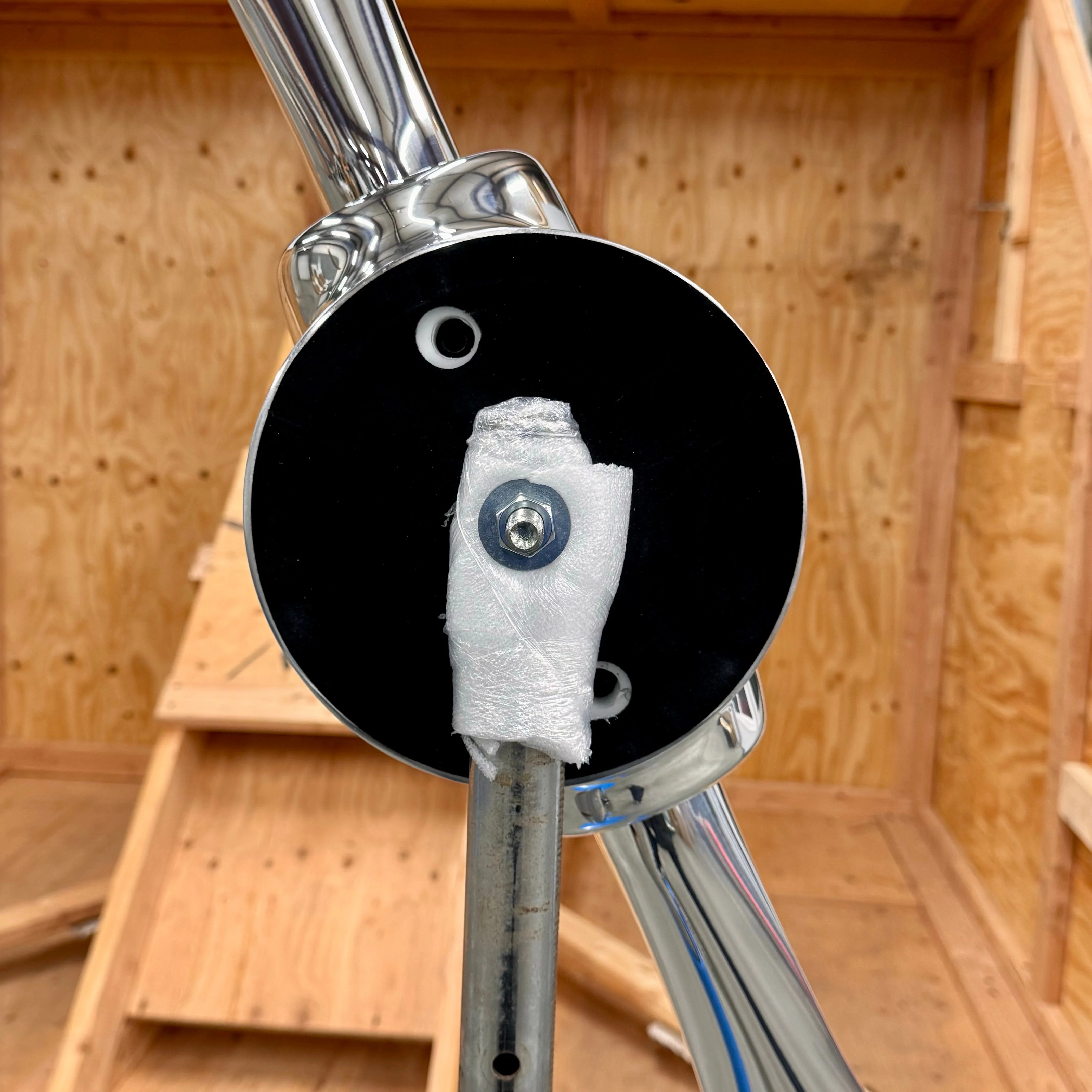 1950's Space Age 83" Experimental 2-Bladed Polished Helicopter Rotor Airplane Propeller - Image 11