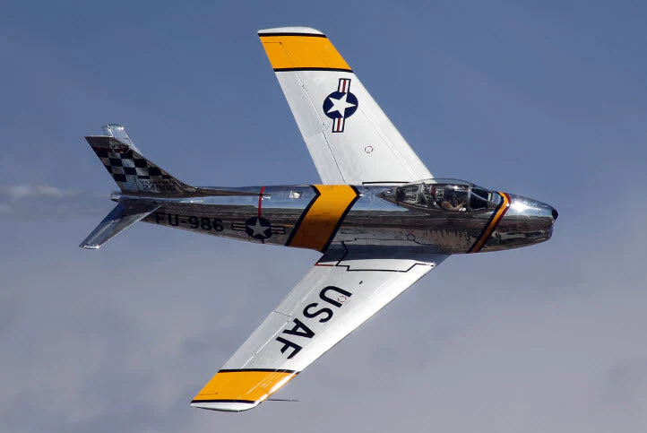 1950's USAF Air Force Sabre F-86F General Electric J47 Turbojet Stator Vane Blade Keychain - Image 3