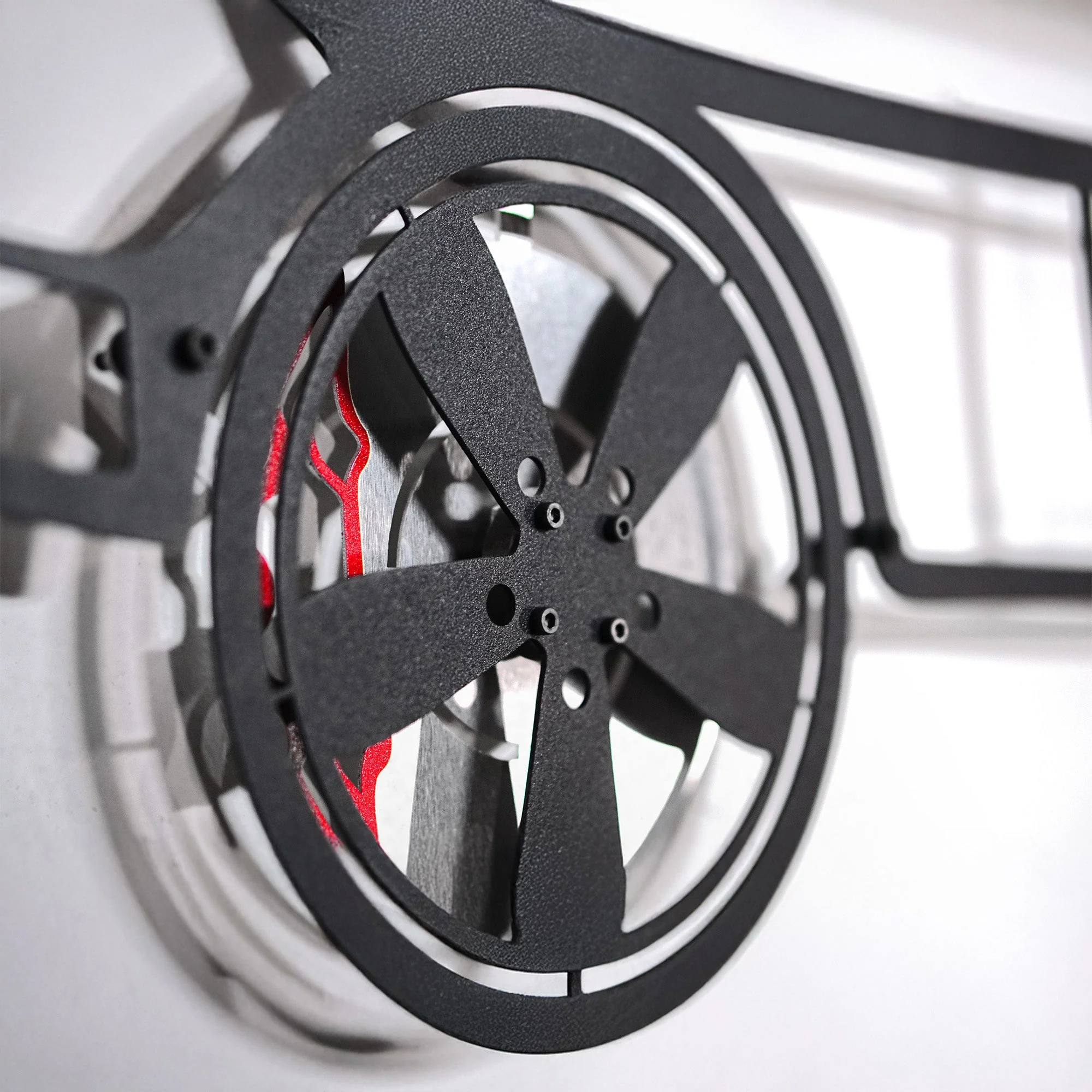 1969 Chevrolet Camaro Wall Art – Classic Steel Silhouette with Spinning Wheels-KAFMEKA021 - Image 5