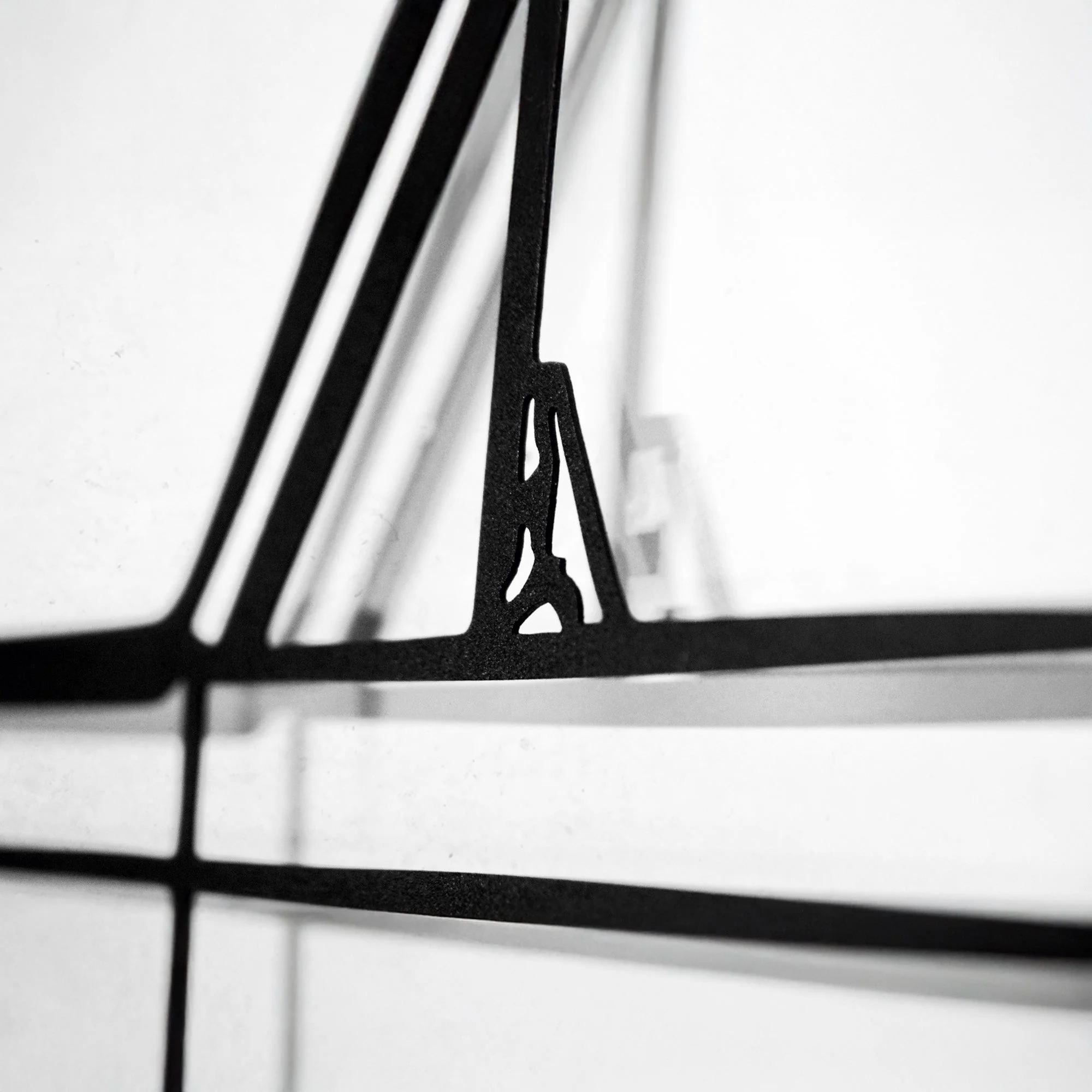 1972 Ford Bronco Wall Art – Classic 4x4 Steel Silhouette with Spinning Wheels-KAFMEKA026 - Image 2