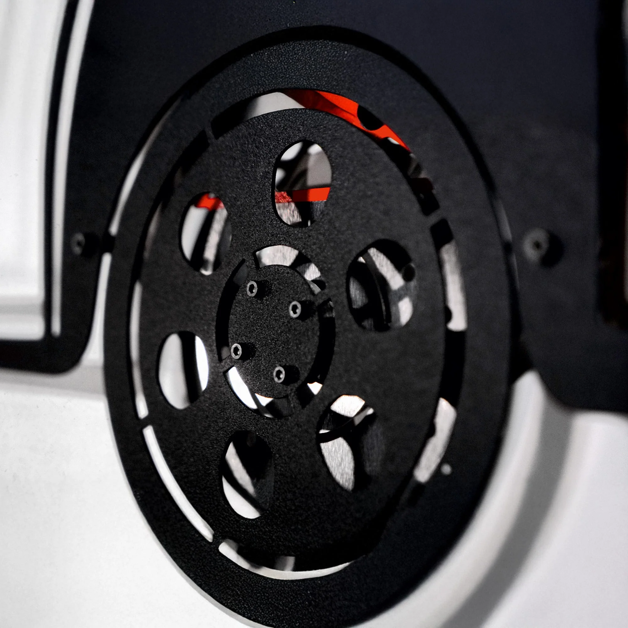 1972 Ford Bronco Wall Art – Classic 4x4 Steel Silhouette with Spinning Wheels-KAFMEKA026 - Image 4