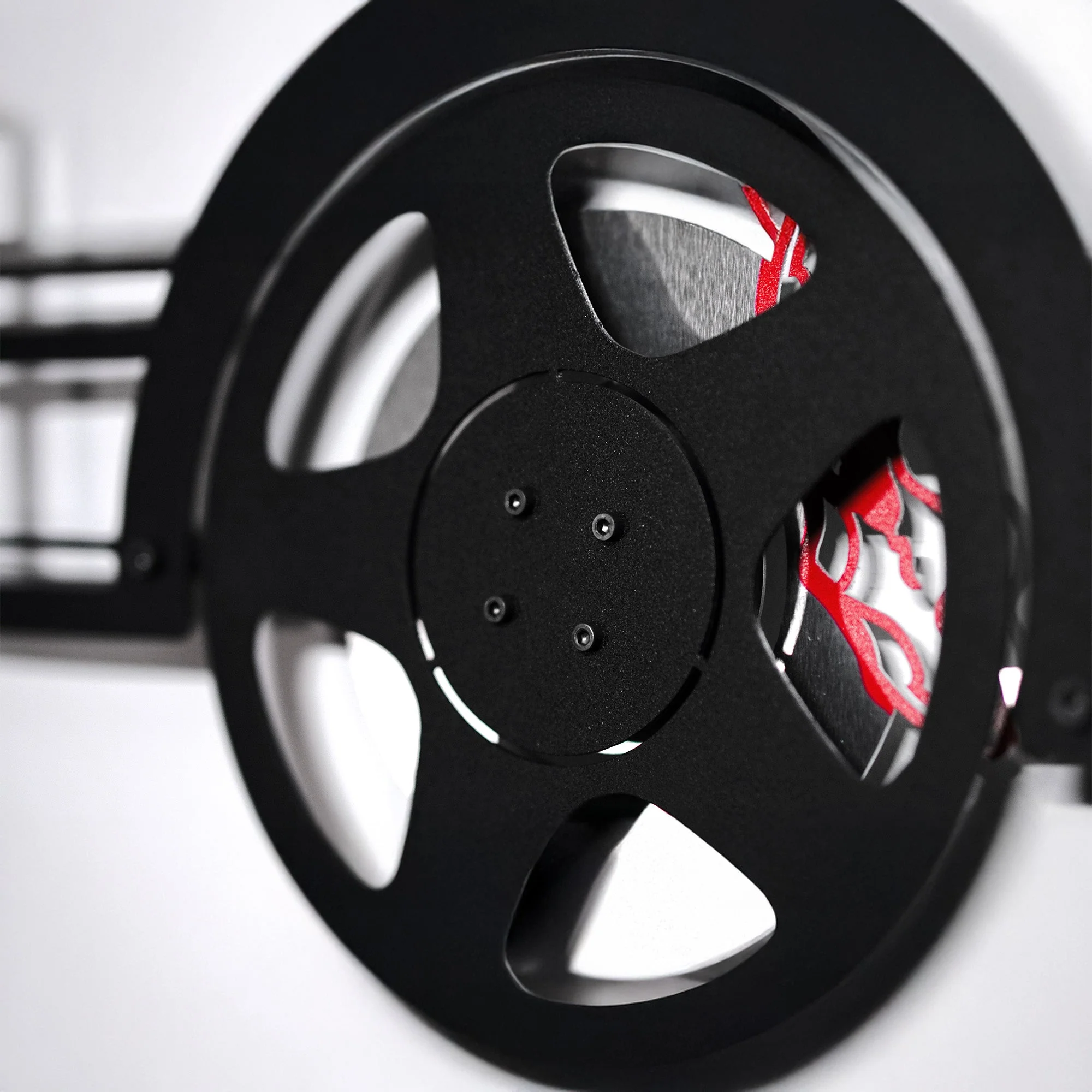 1993 Mustang GT Convertible Wall Art – Steel & Spinning Wheels-KAFMEKA002 - Image 7