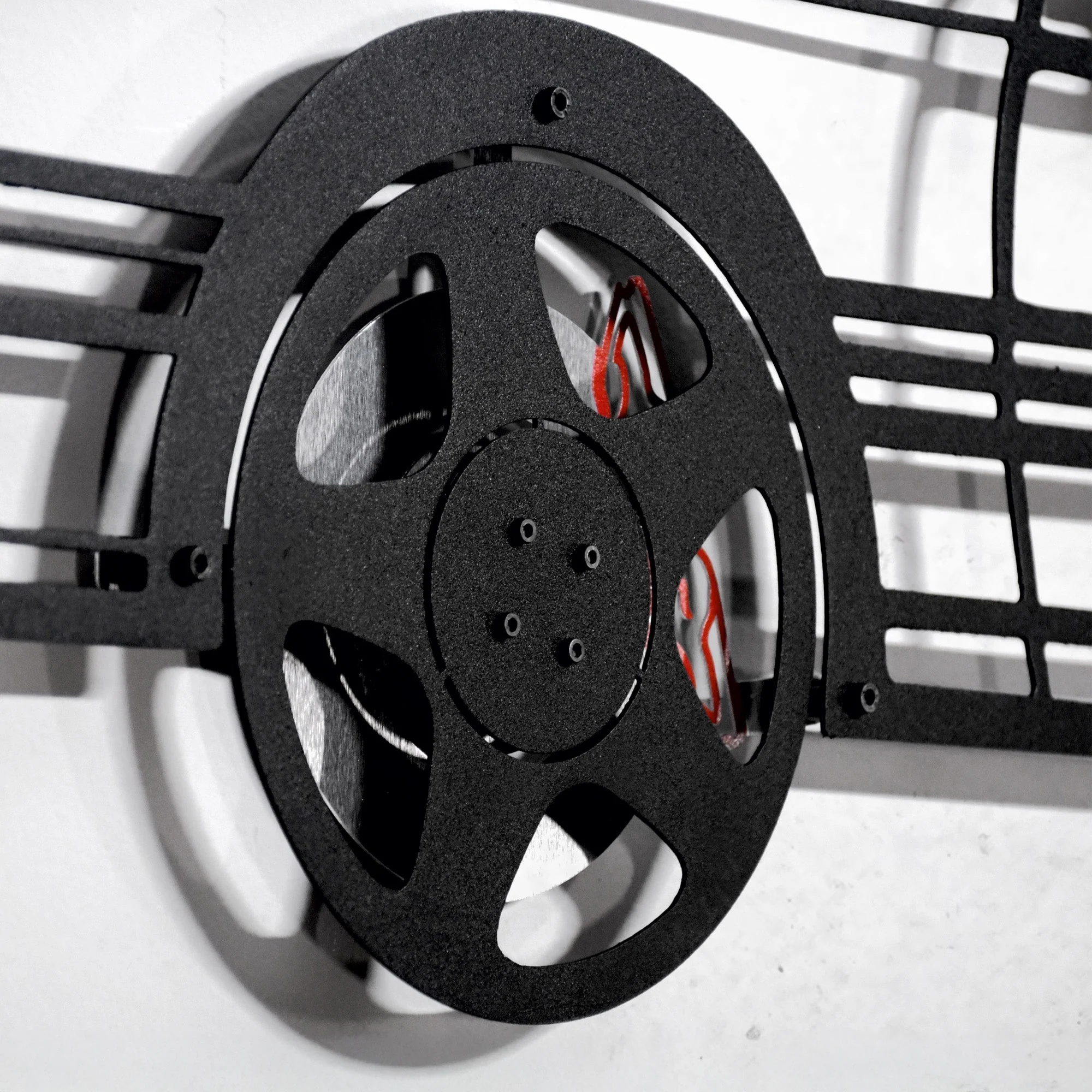 1993 Mustang GT Convertible Wall Art – Steel & Spinning Wheels-KAFMEKA002 - Image 9