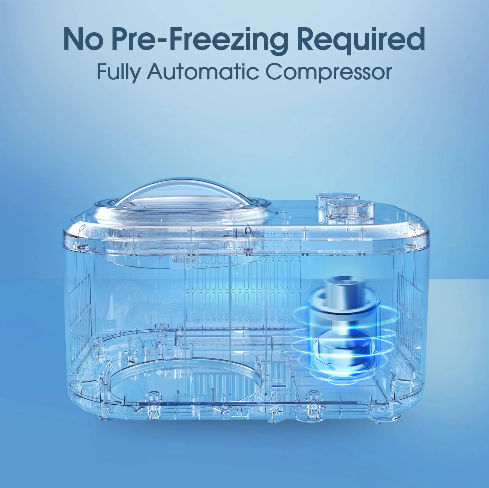1L Ice Cream Maker with Compressor IC3910 - Image 3