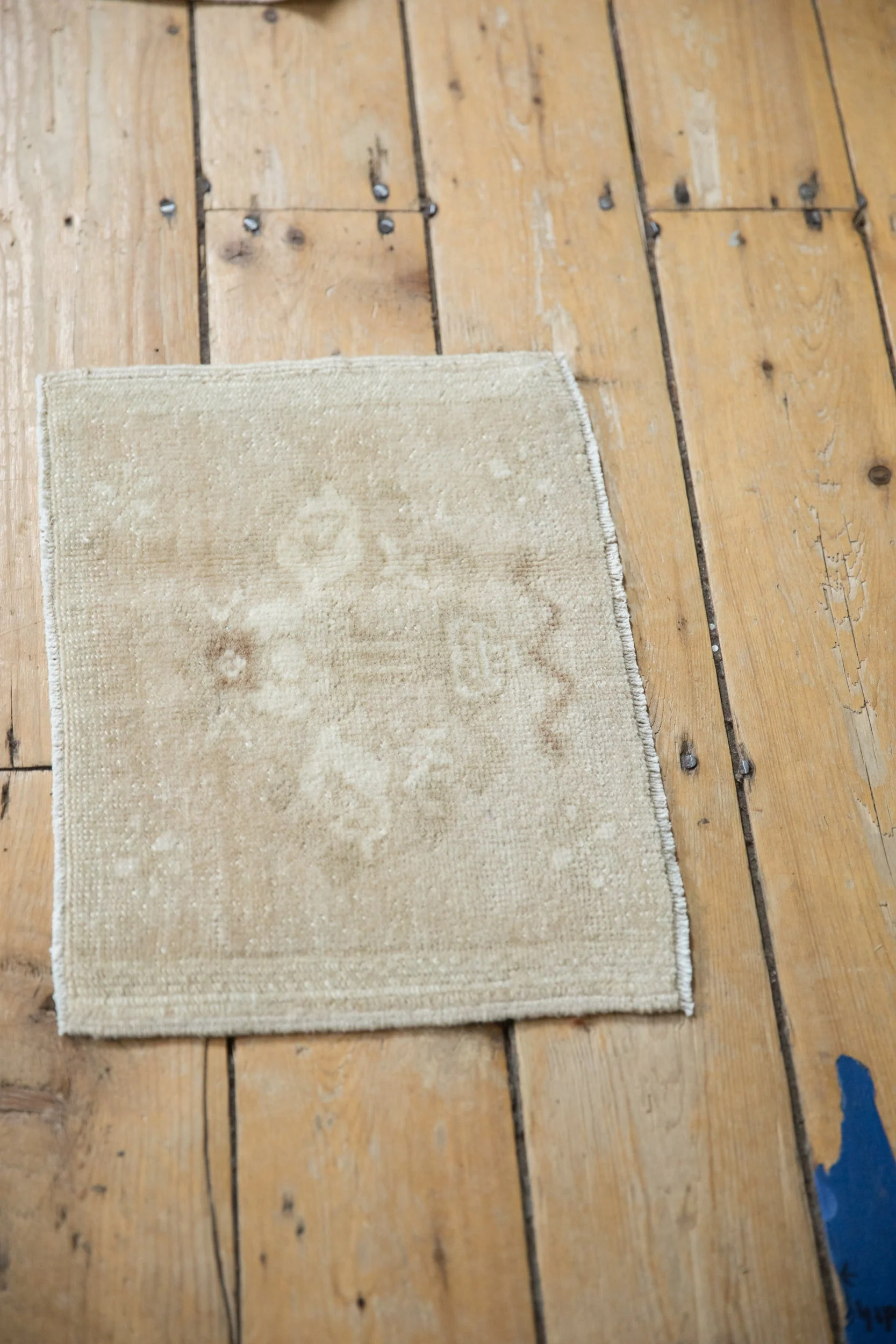 1x1.5 Vintage Distressed Bag Face Oushak Square Rug Mat - Image 5