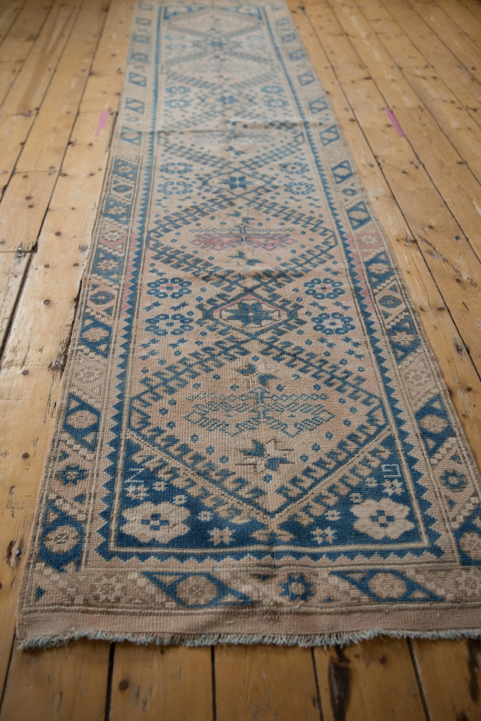 2.5x10.5 Vintage Distressed Melas Rug Runner - Image 3