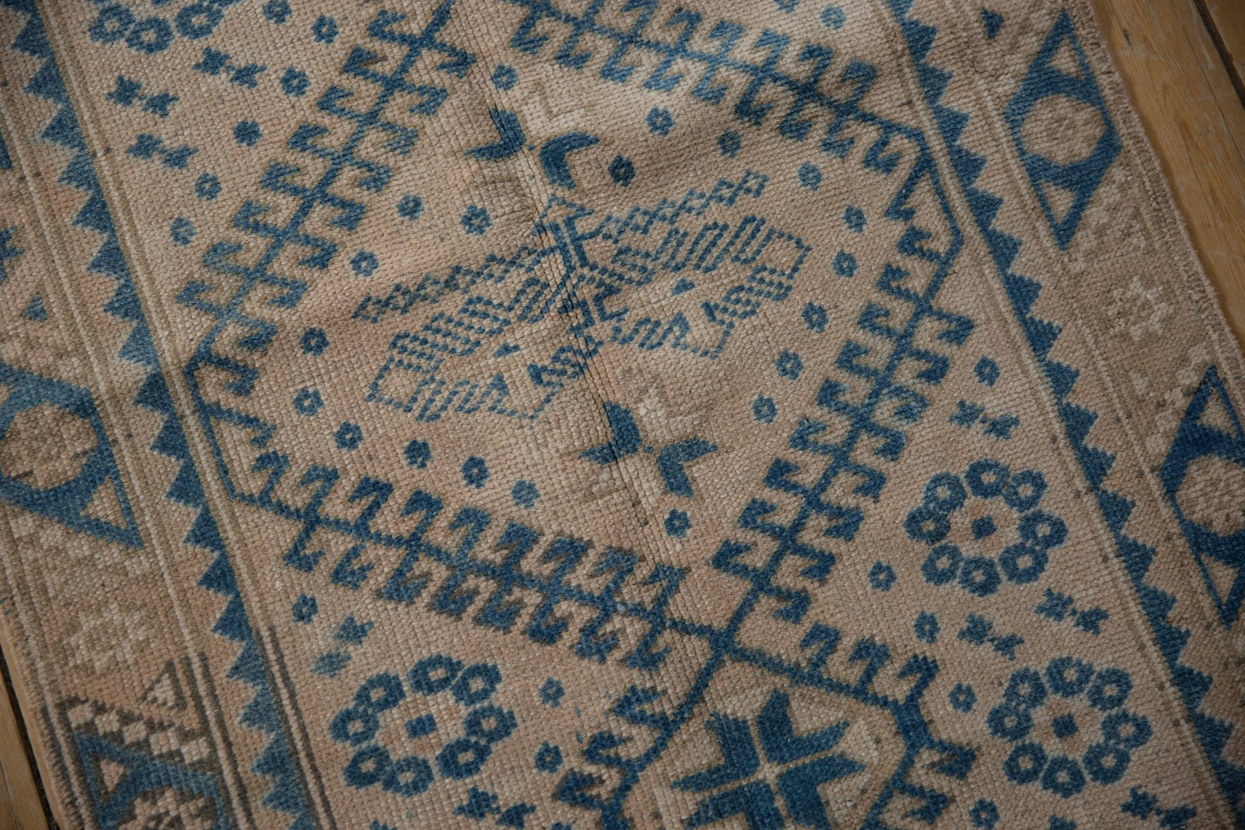2.5x10.5 Vintage Distressed Melas Rug Runner - Image 6