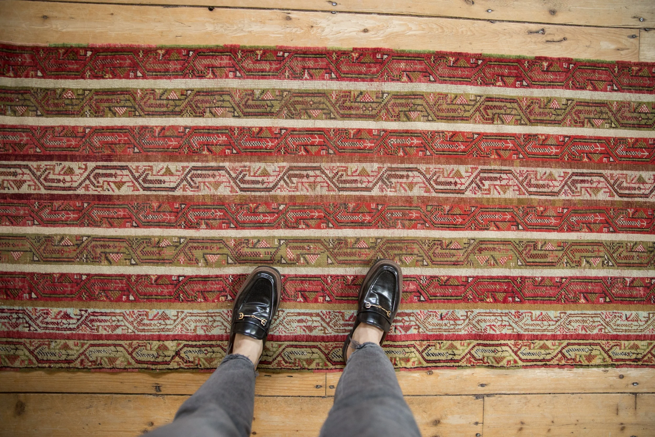2.5x10 Vintage Anatolian Rug Runner - Image 2