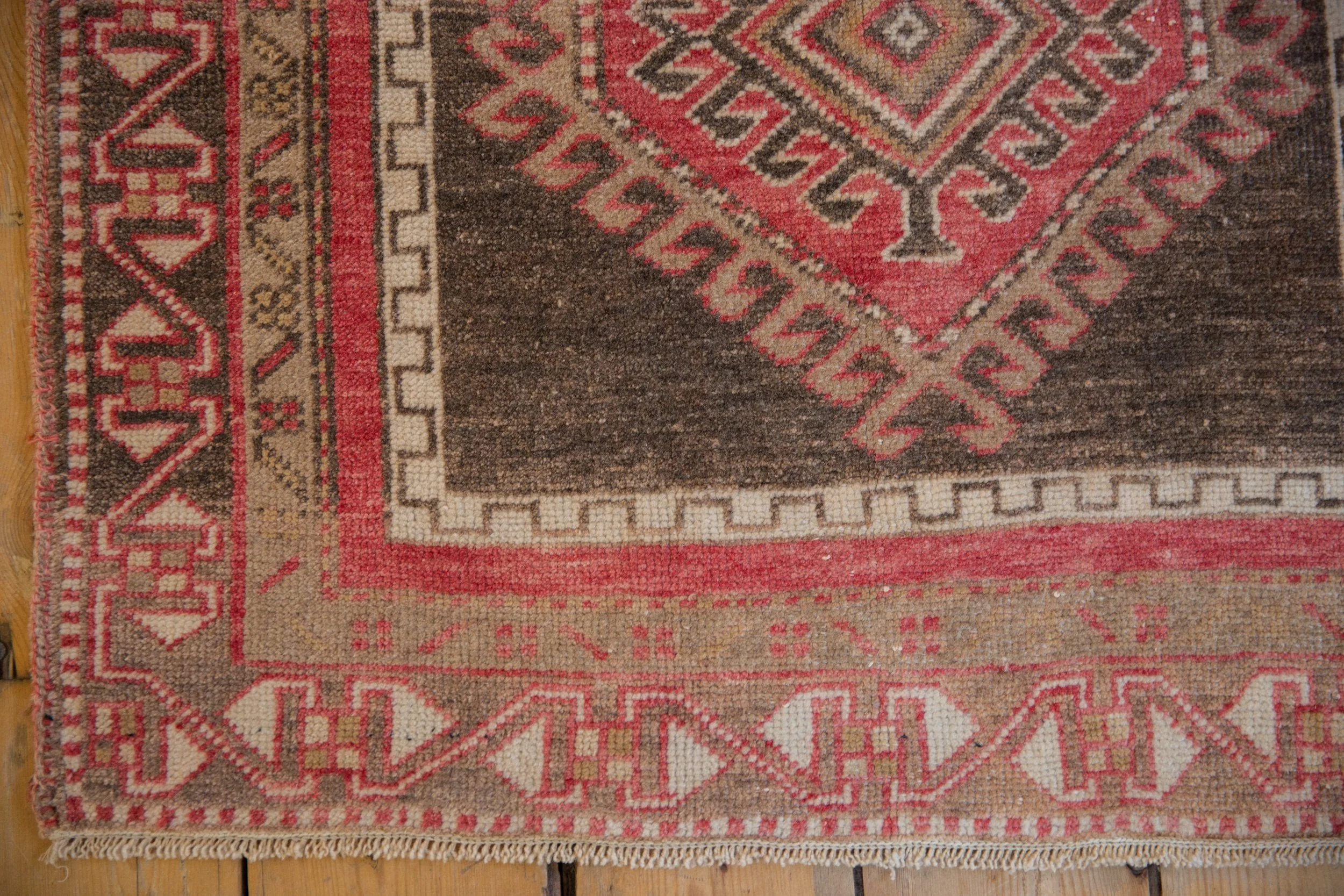 2.5x10 Vintage Distressed Oushak Rug Runner - Image 6