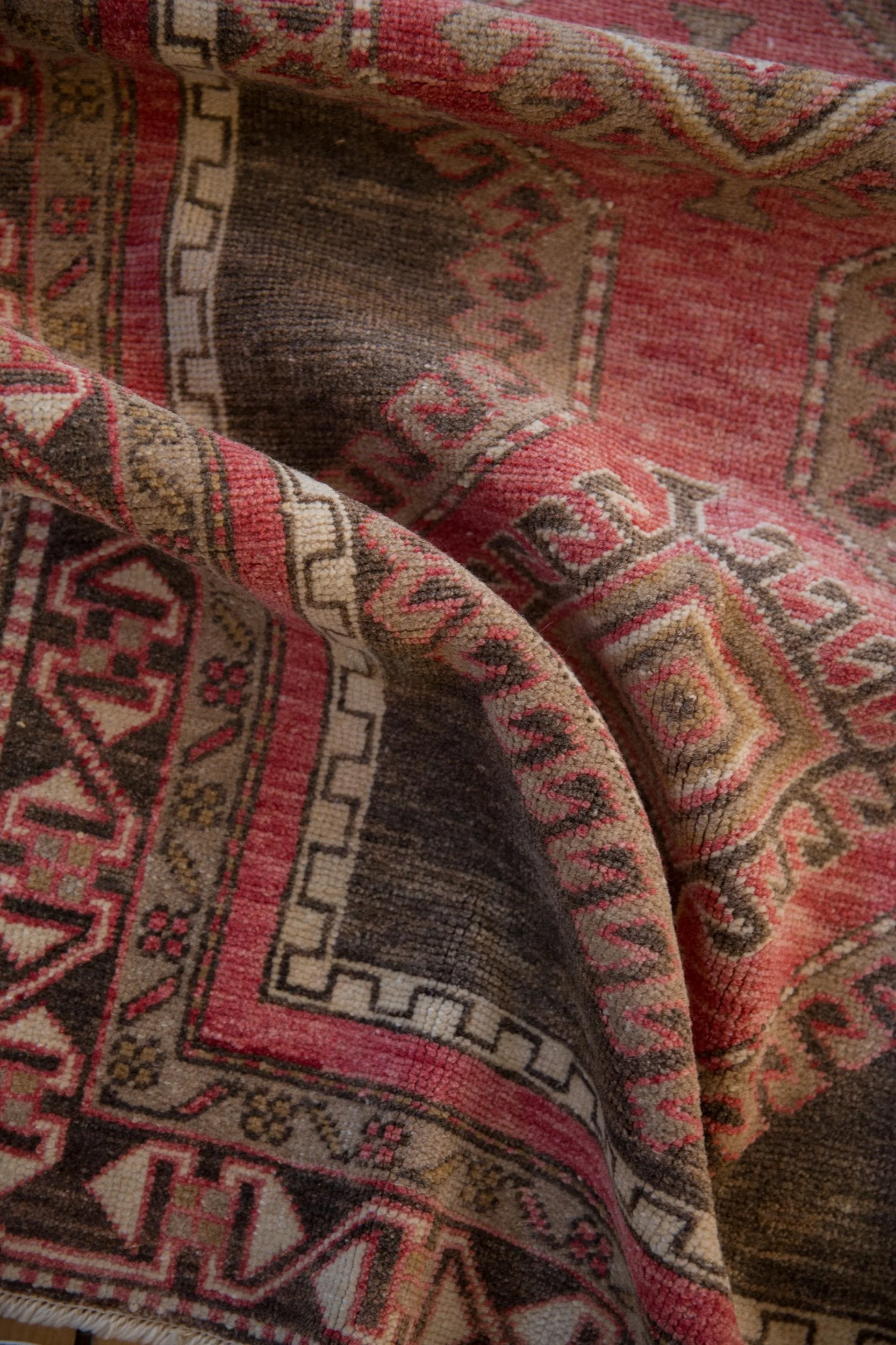 2.5x10 Vintage Distressed Oushak Rug Runner - Image 8
