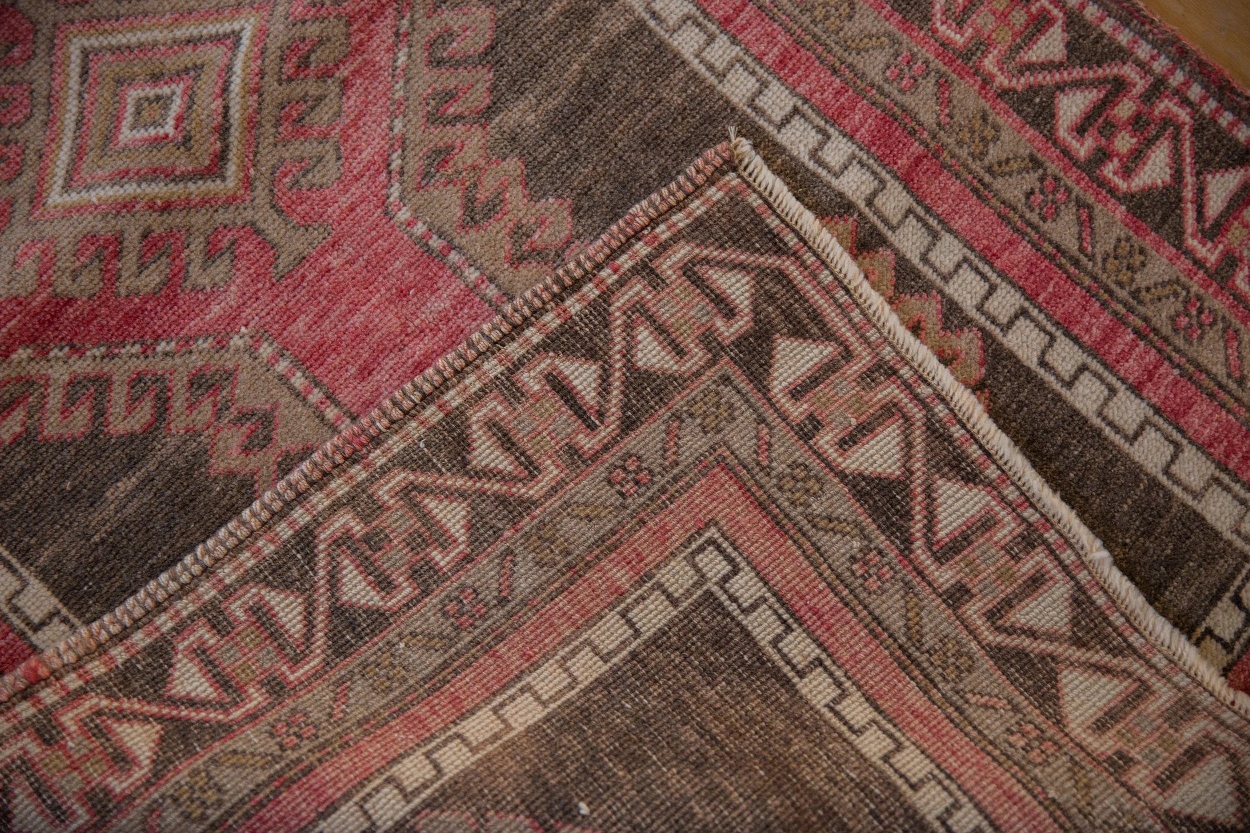 2.5x10 Vintage Distressed Oushak Rug Runner - Image 9