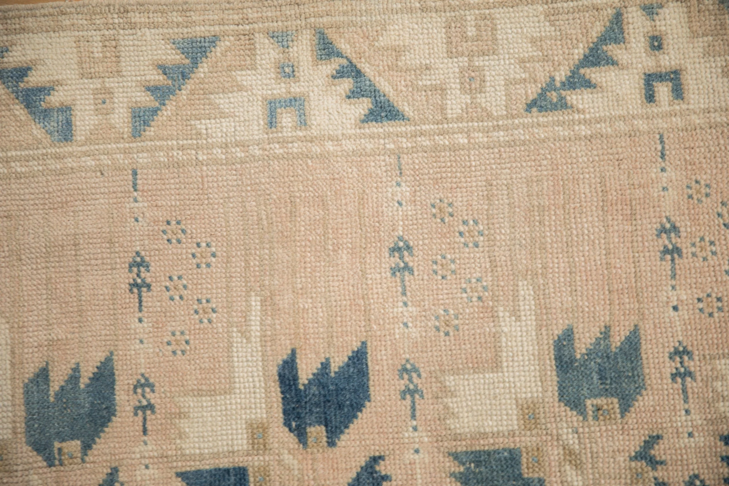 2.5x11.5 Vintage Distressed Oushak Rug Runner - Image 3