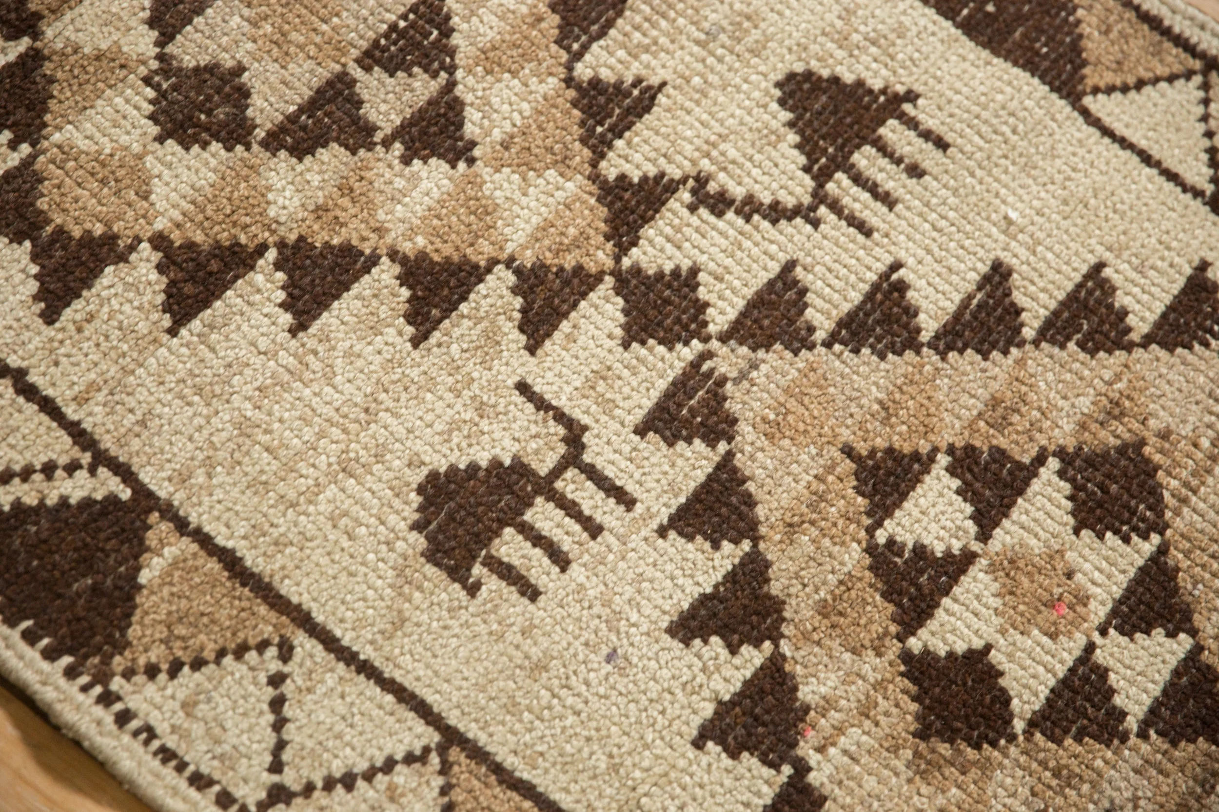 2.5x11 Vintage Kurd Rug Runner - Image 3