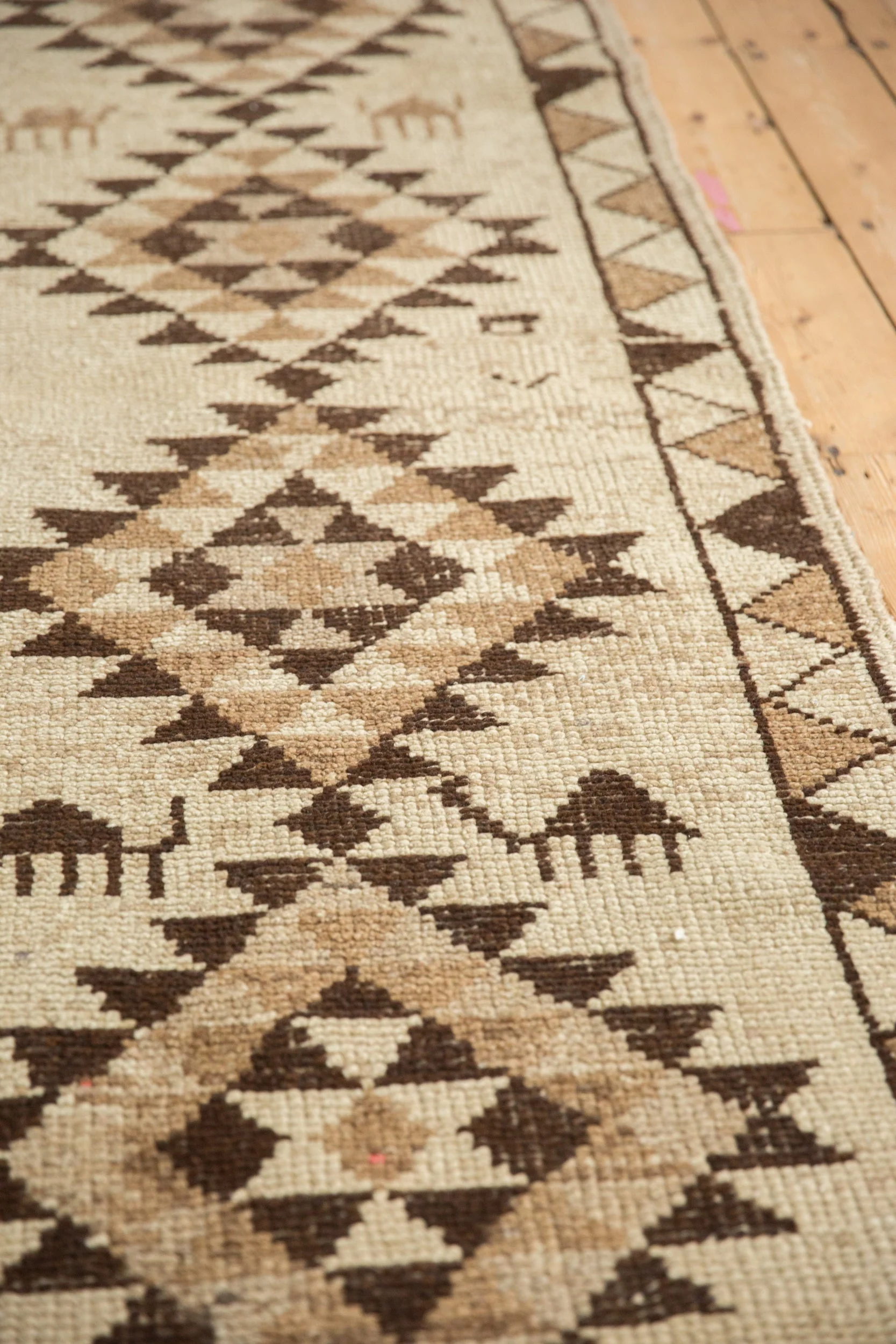 2.5x11 Vintage Kurd Rug Runner - Image 5